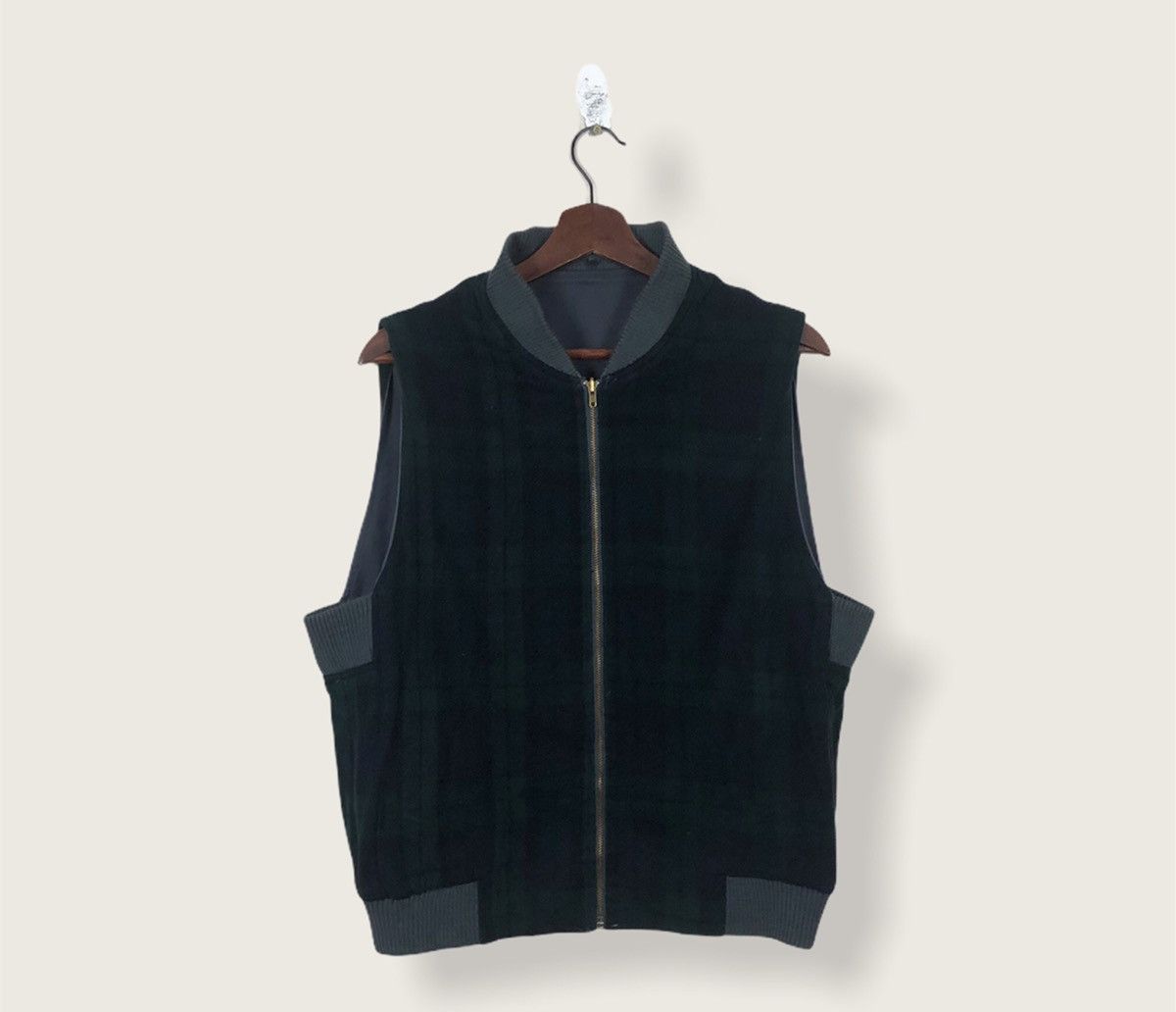 Lacoste × Vintage Vintage Lacoste Reversible Vest Size US L / EU 52-54 / 3 - 3 Thumbnail