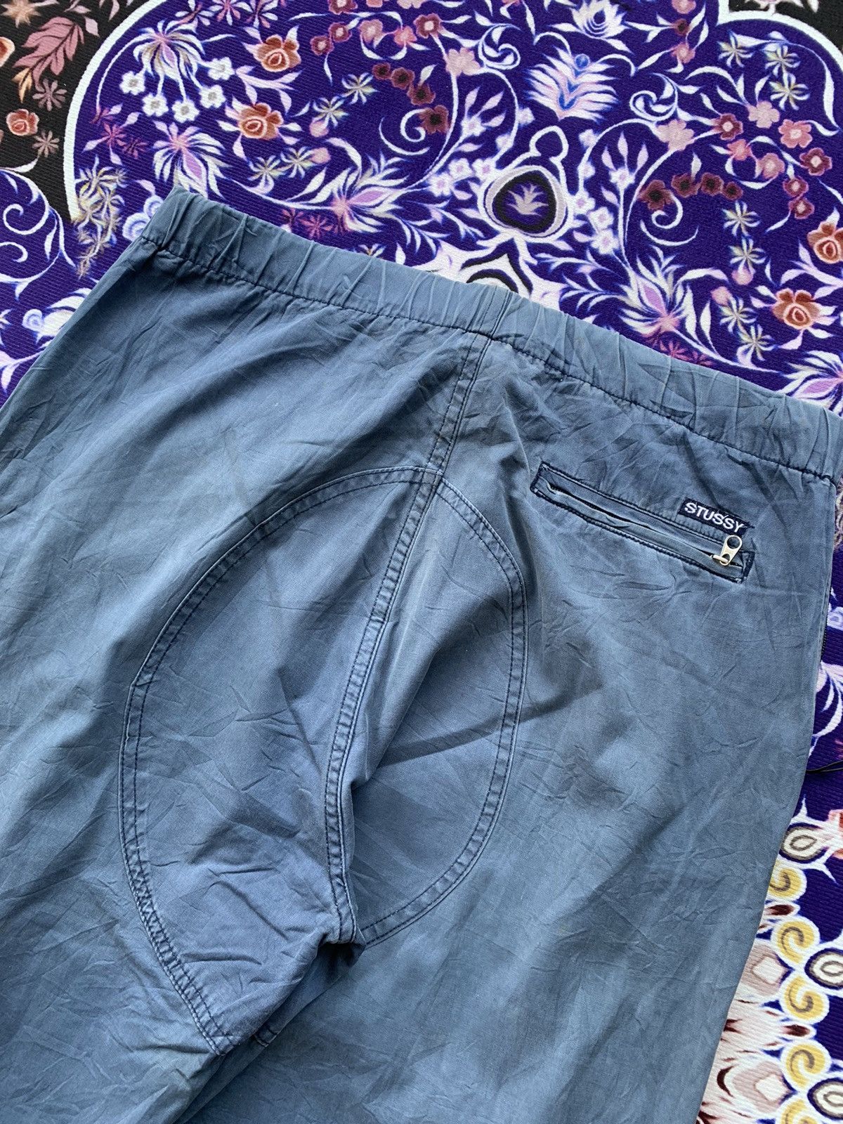 Other Vintage Stussy Sun Faded Trouser Size US 35 - 10 Thumbnail