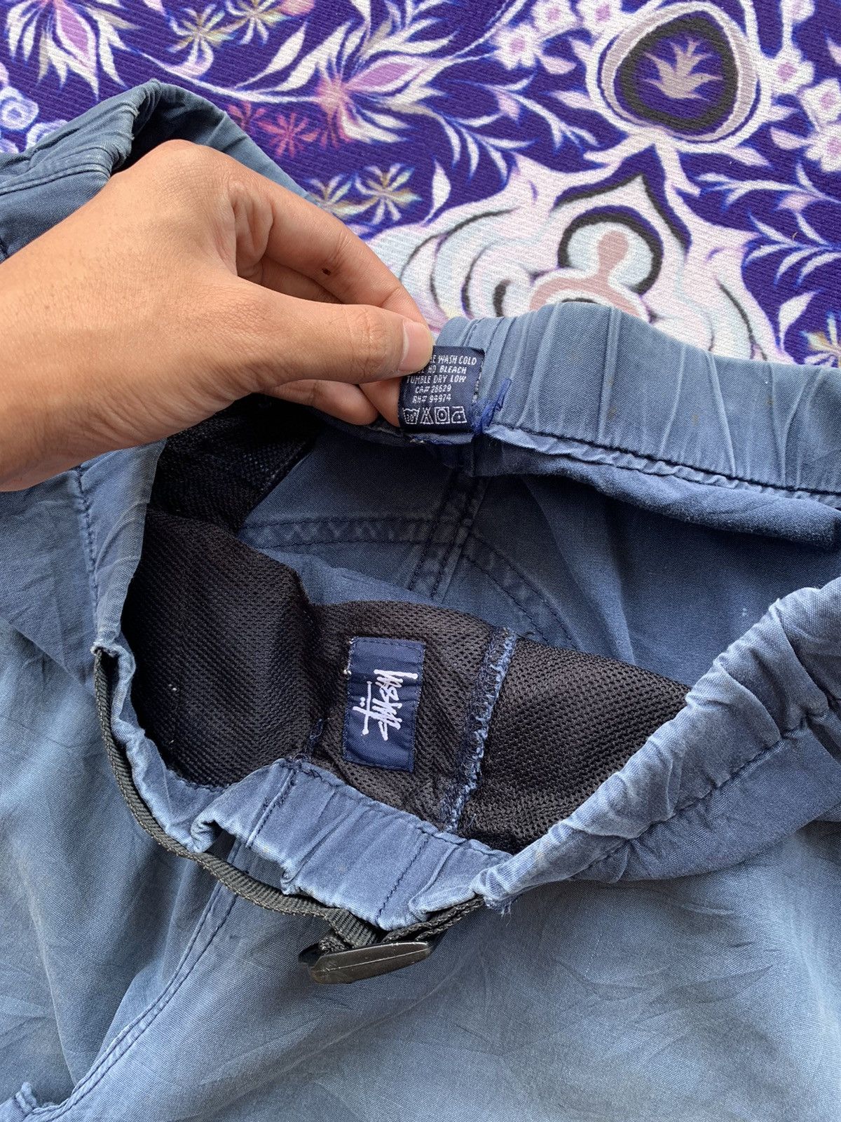 Other Vintage Stussy Sun Faded Trouser Size US 35 - 7 Thumbnail