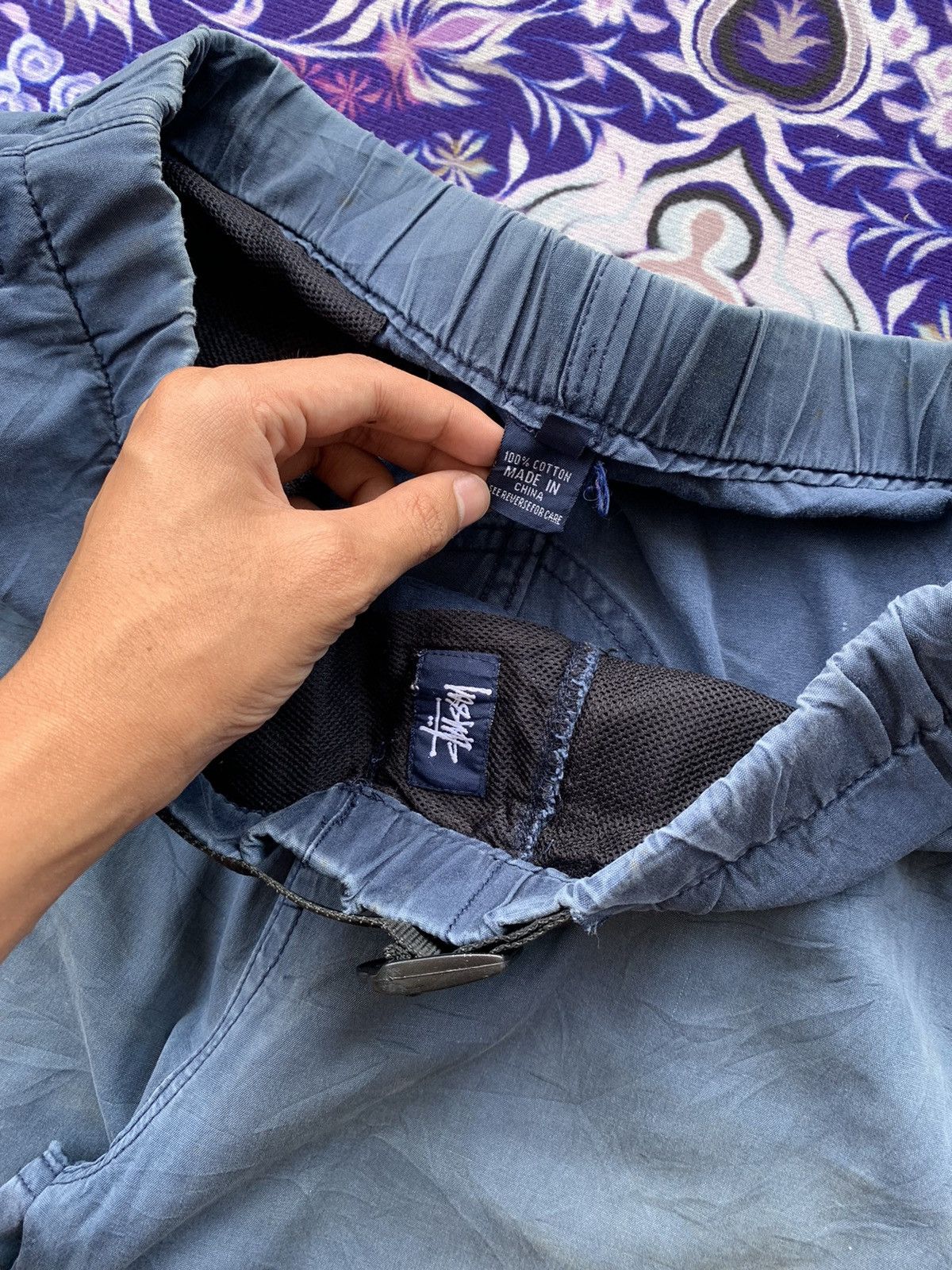 Other Vintage Stussy Sun Faded Trouser Size US 35 - 6 Thumbnail