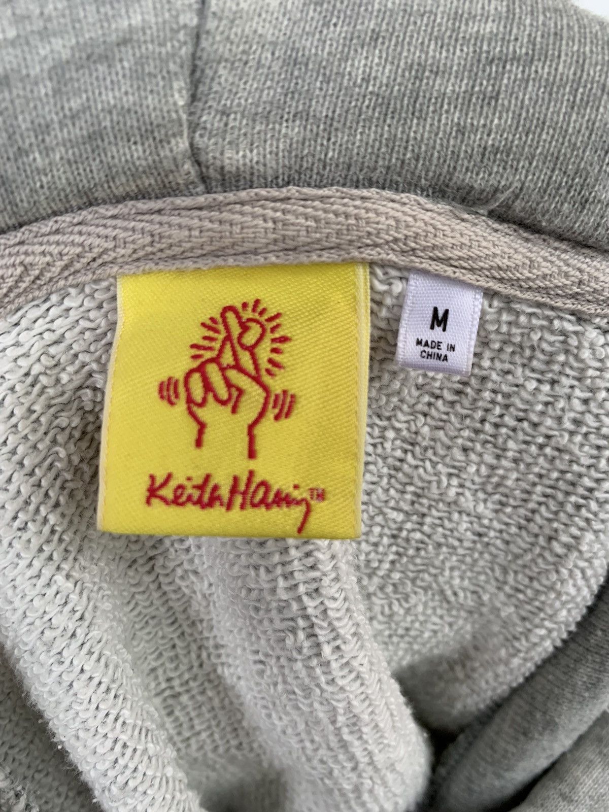 Japanese Brand Keith Haring x Uniqlo American Flag Art Hoodie Size US M / EU 48-50 / 2 - 5 Thumbnail