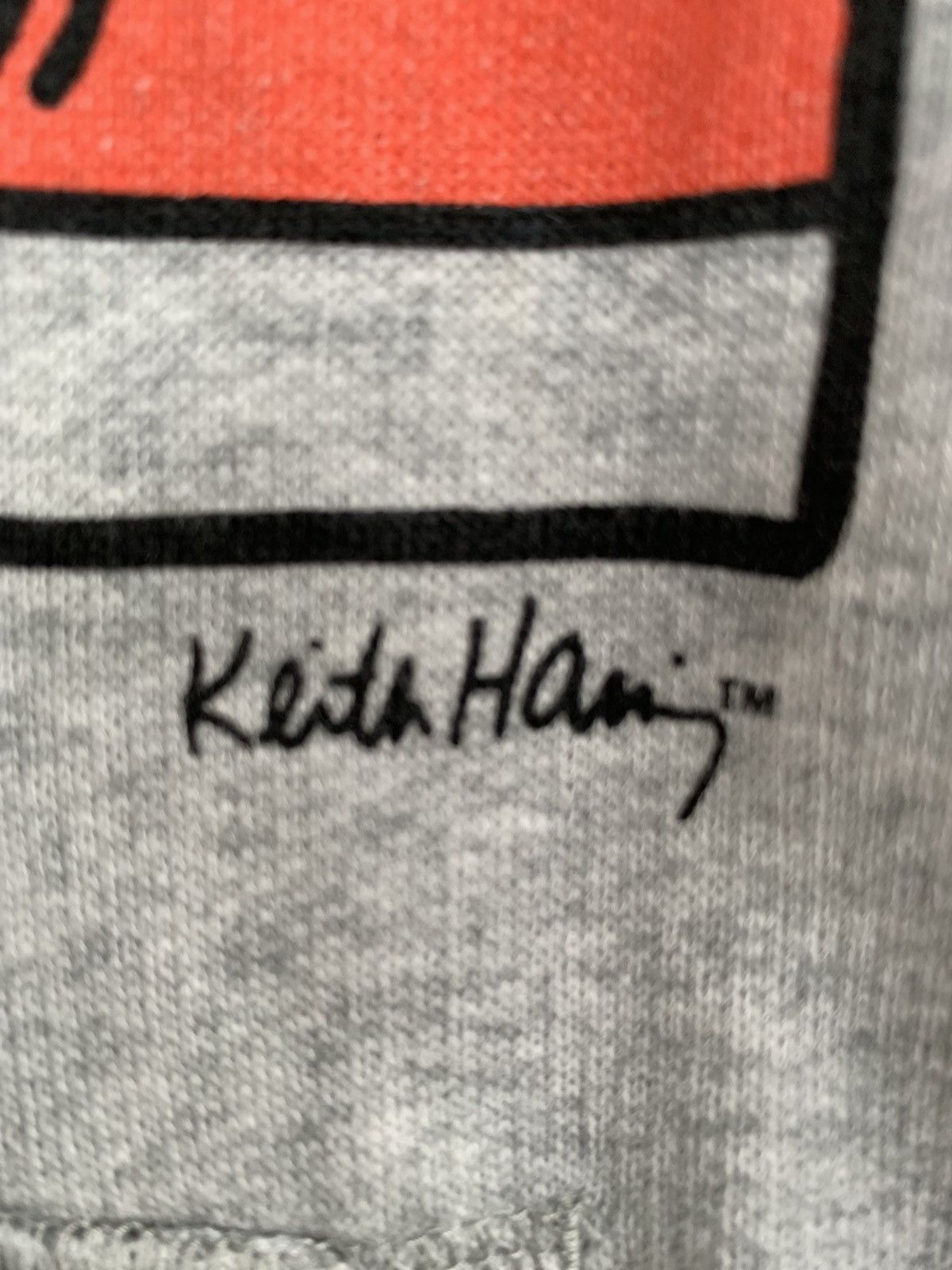 Japanese Brand Keith Haring x Uniqlo American Flag Art Hoodie Size US M / EU 48-50 / 2 - 4 Thumbnail