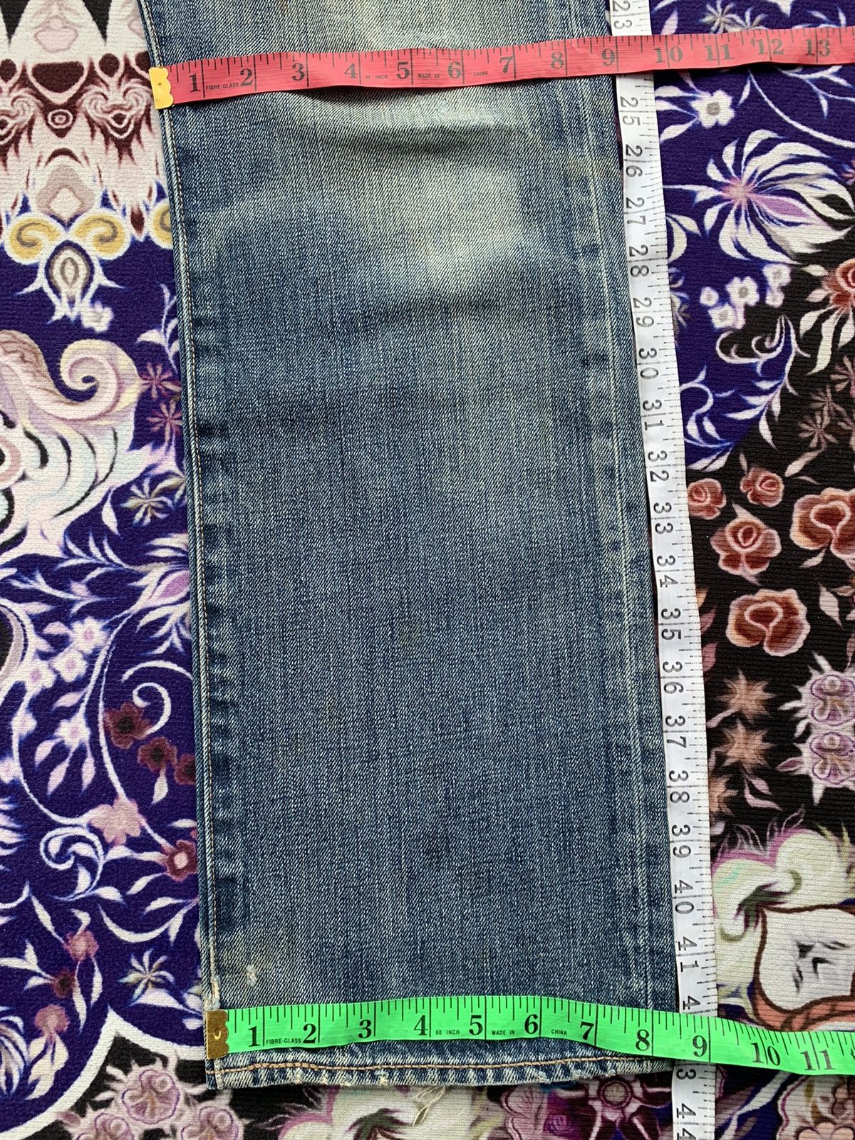 If Six Was Nine Vintage Levis 501 Faded Wash Denim Size US 36 / EU 52 - 14 Thumbnail