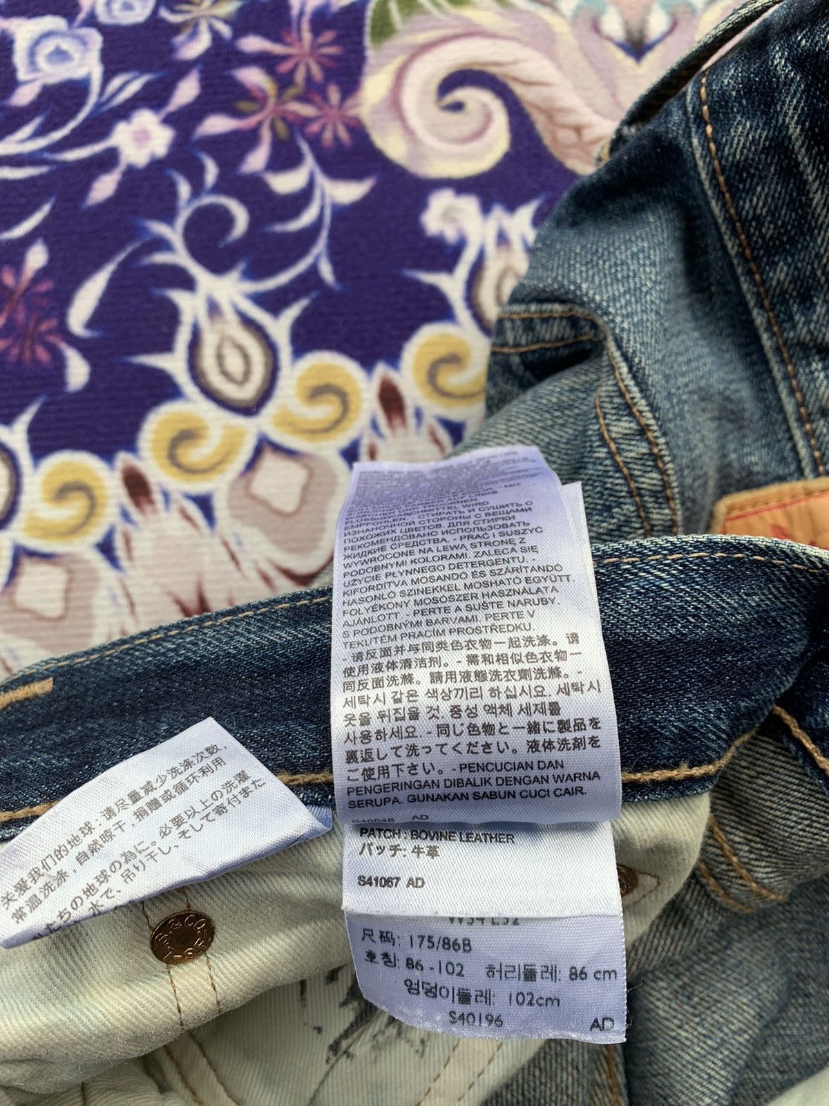 If Six Was Nine Vintage Levis 501 Faded Wash Denim Size US 36 / EU 52 - 8 Thumbnail