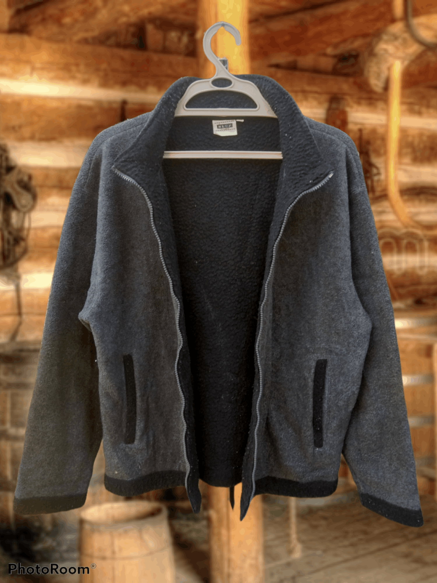 image of Outdoor Style Go Out x Vintage Hill Crop Deep Pile Fleece Jacket, Men's (Size Medium)