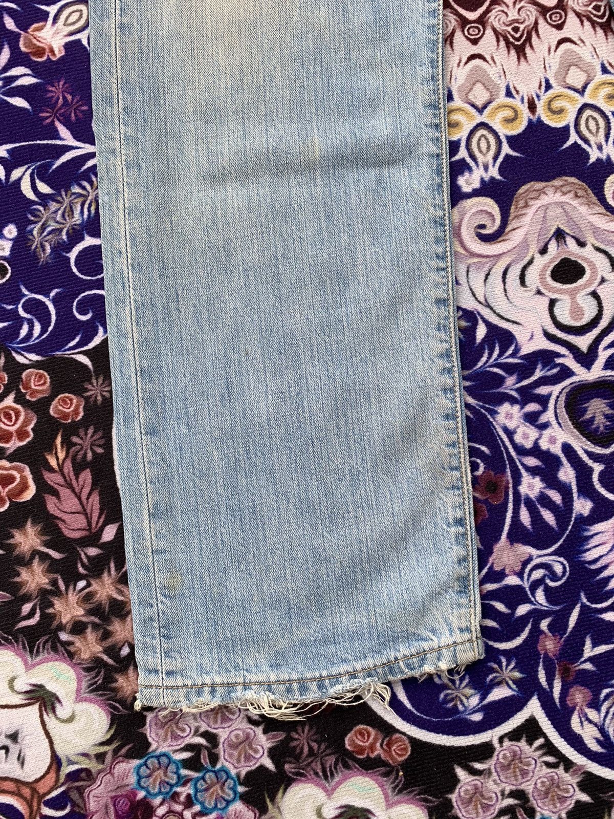 Levi's Vintage Levis 501 Faded Wash Denim Size US 33 - 3 Thumbnail