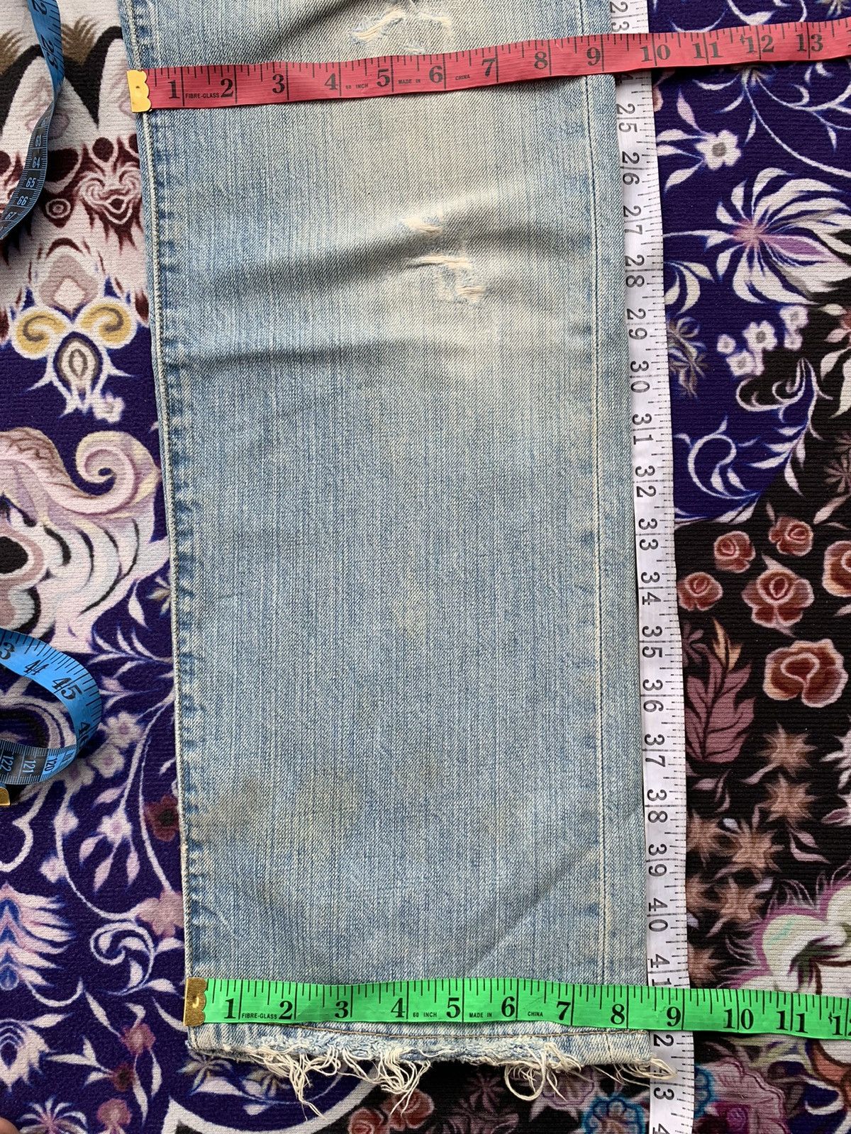 Levi's Vintage Levis 501 Faded Wash Denim Size US 33 - 12 Thumbnail