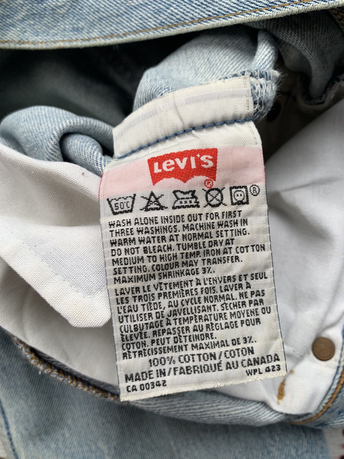Levi's Vintage Levis 501 Faded Distresed Denim Size US 32 / EU 48 - 7 Thumbnail