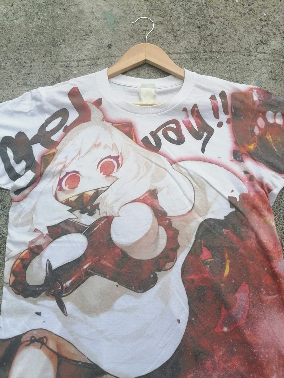 Anime × Japanese Brand Northern Ocean Princess Kantai Collection Overprint Tee Size US L / EU 52-54 / 3 - 2 Thumbnail