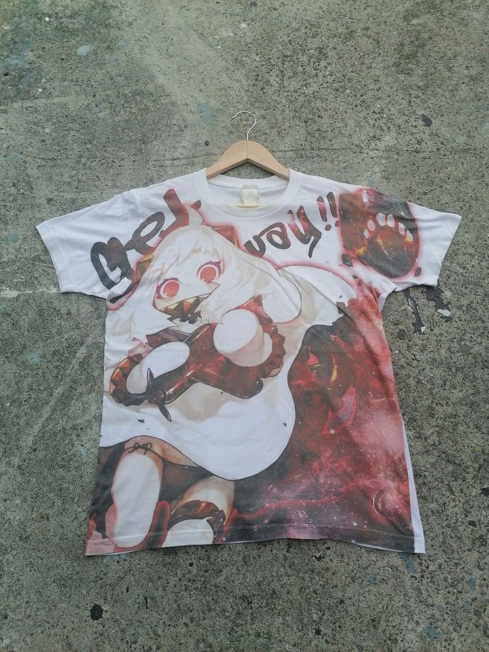 Anime × Japanese Brand Northern Ocean Princess Kantai Collection Overprint Tee Size US L / EU 52-54 / 3 - 1 Thumbnail