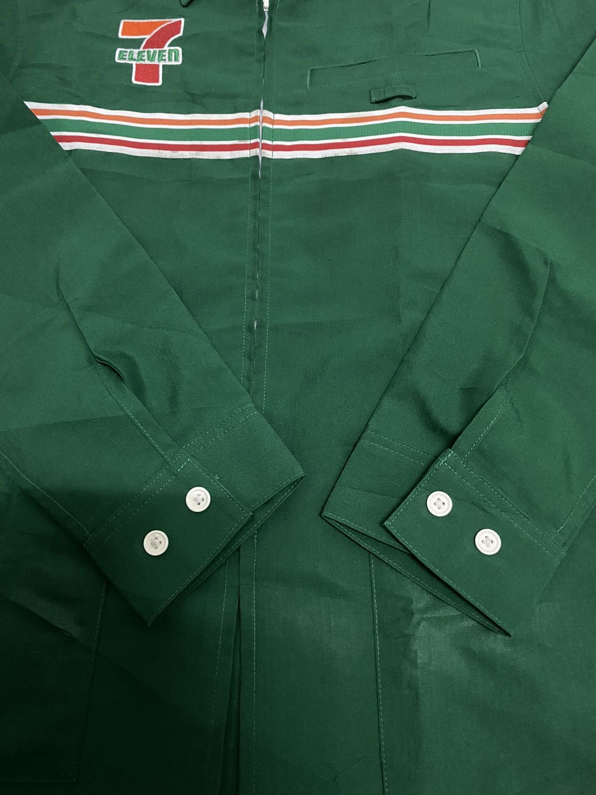 Japanese Brand × Vintage Offer‼️Vintage 7 Eleven Uniform Longsleeve Shirt Size US M / EU 48-50 / 2 - 10 Thumbnail