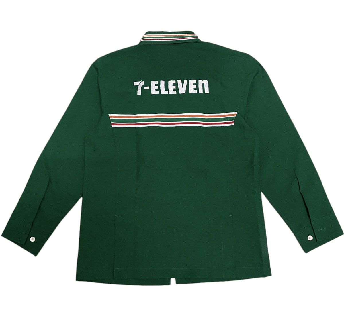 Japanese Brand × Vintage Offer‼️Vintage 7 Eleven Uniform Longsleeve Shirt Size US M / EU 48-50 / 2 - 2 Thumbnail