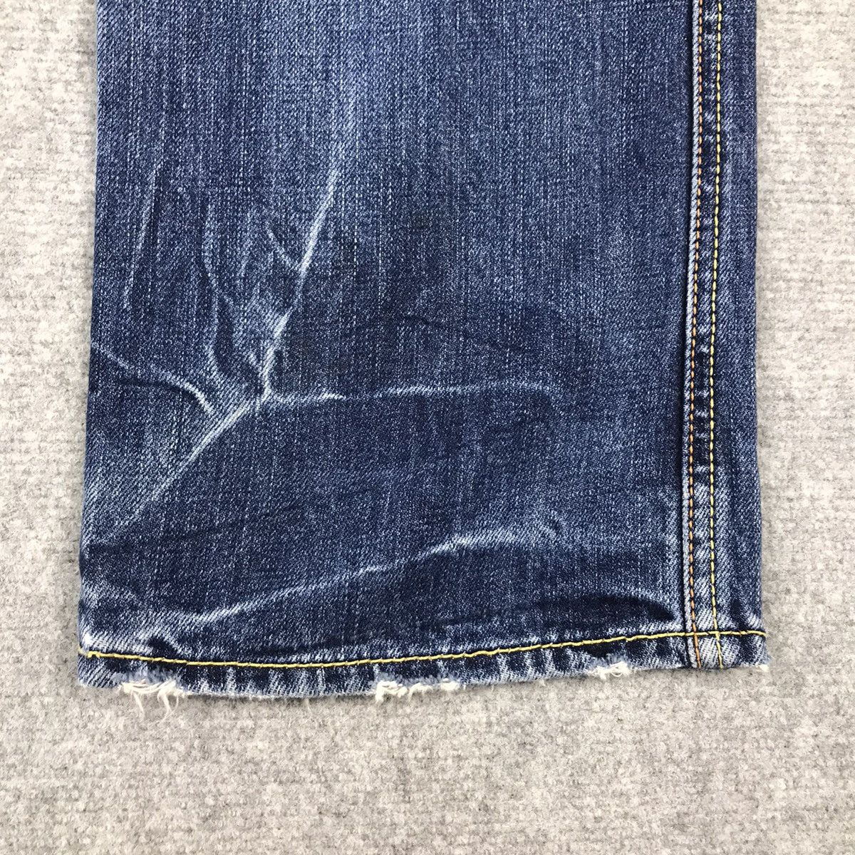 Eternal DOUBLE WAIST RIPPED DISTRESSED ENTERNAL DENIM PANTS Size US 30 / EU 46 - 3 Thumbnail