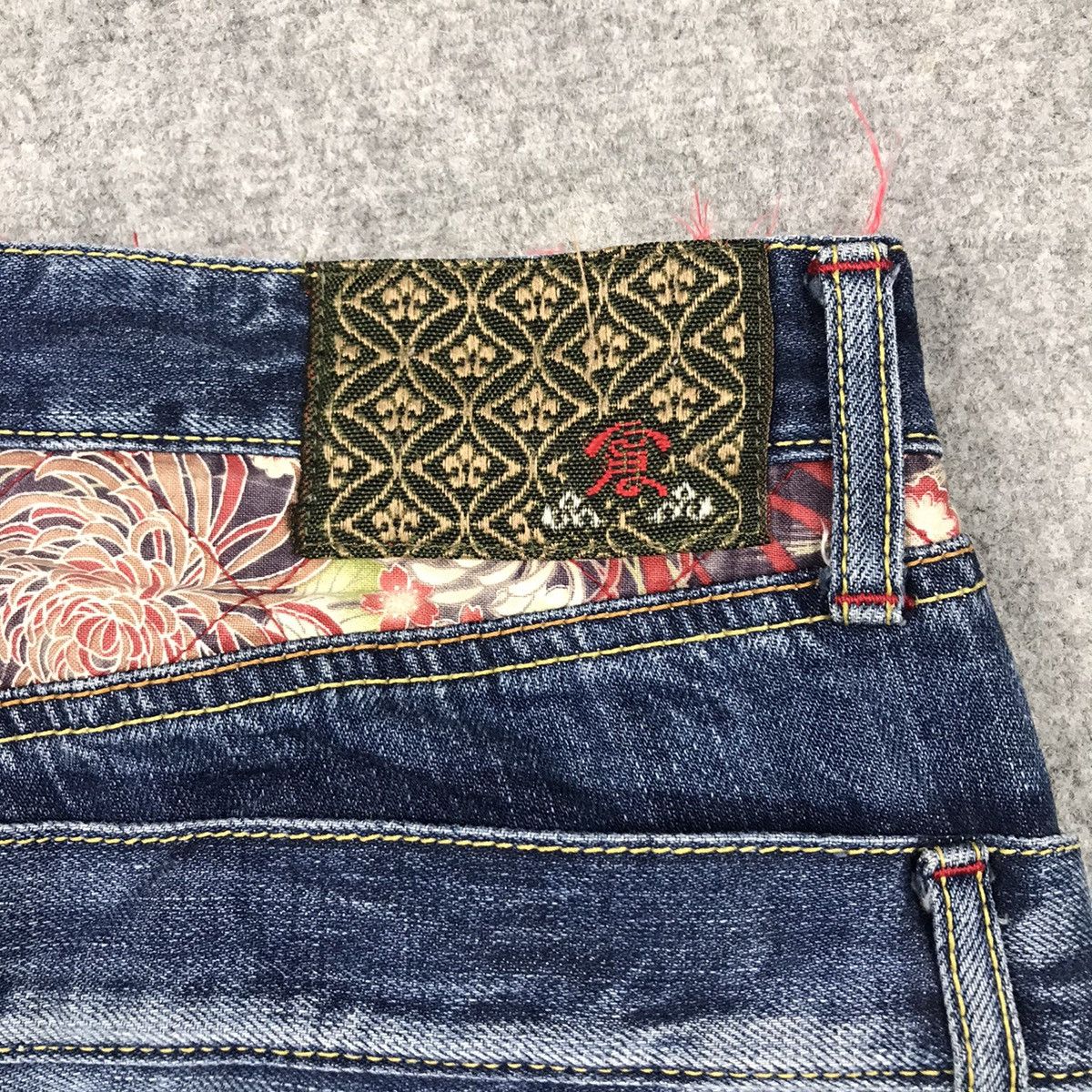 Eternal DOUBLE WAIST RIPPED DISTRESSED ENTERNAL DENIM PANTS Size US 30 / EU 46 - 19 Thumbnail