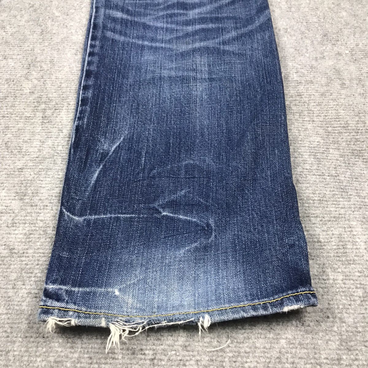 Eternal DOUBLE WAIST RIPPED DISTRESSED ENTERNAL DENIM PANTS Size US 30 / EU 46 - 13 Thumbnail