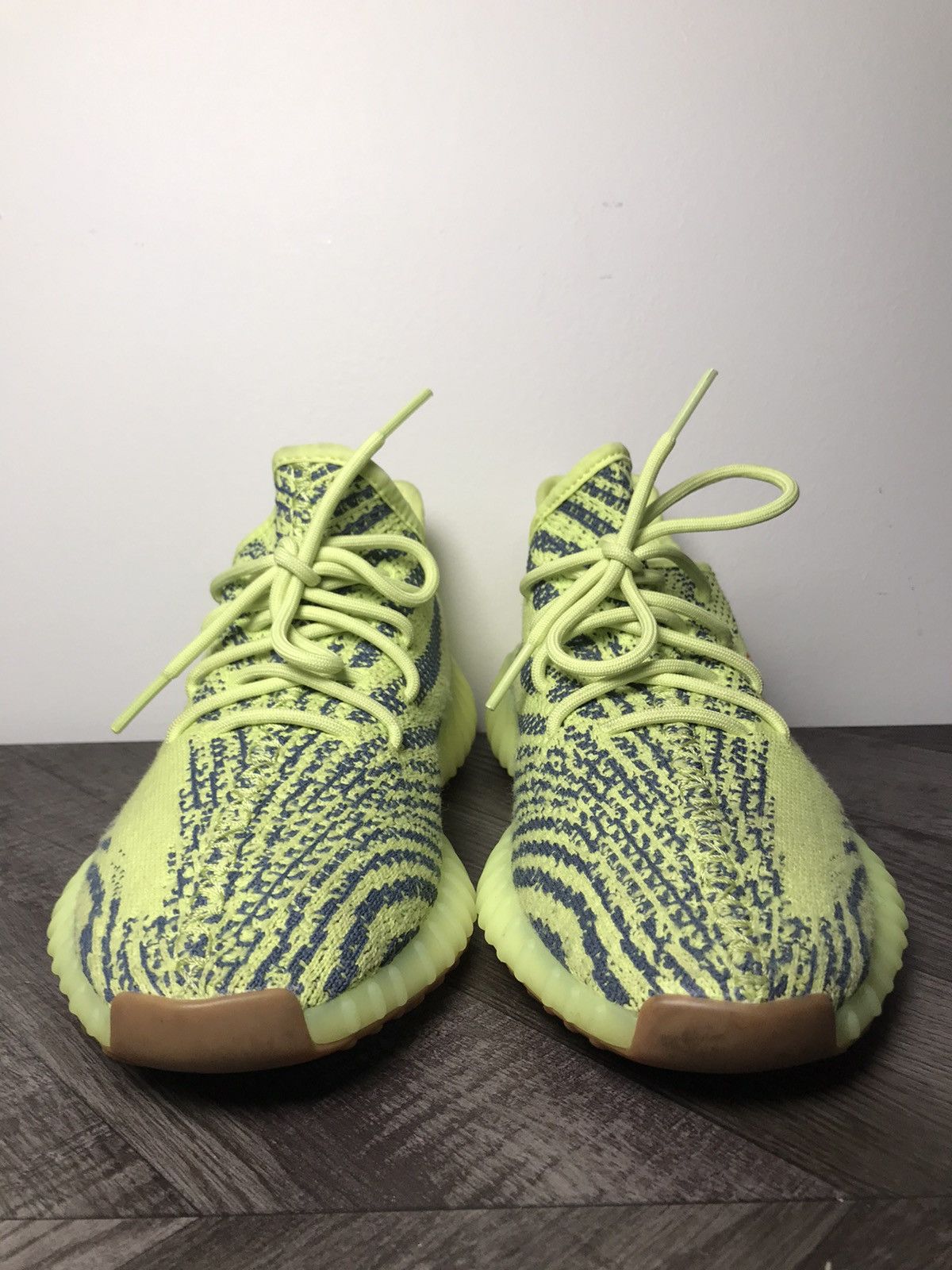 Adidas × Kanye West Adidas Yeezy Boost 350 V2 Semi Frozen Yellow Size US 9.5 / EU 42-43 - 2 Thumbnail