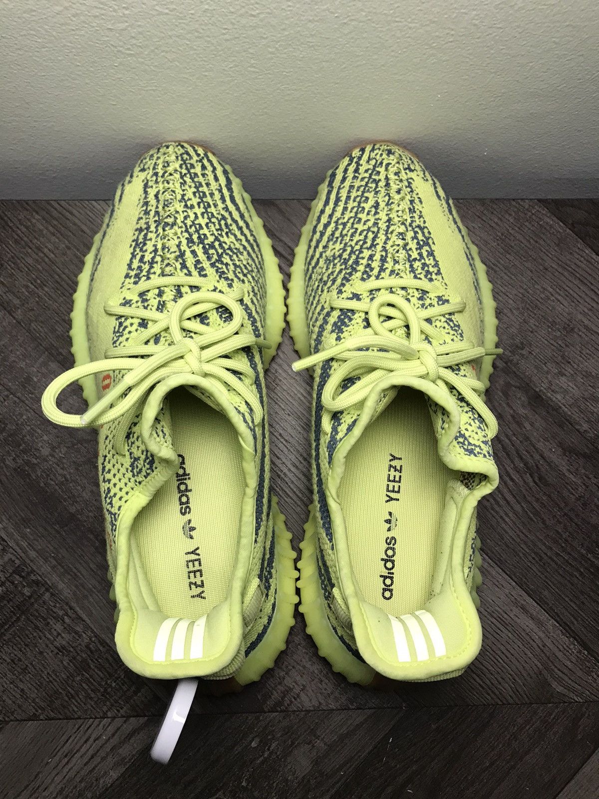 Adidas × Kanye West Adidas Yeezy Boost 350 V2 Semi Frozen Yellow Size US 9.5 / EU 42-43 - 5 Thumbnail