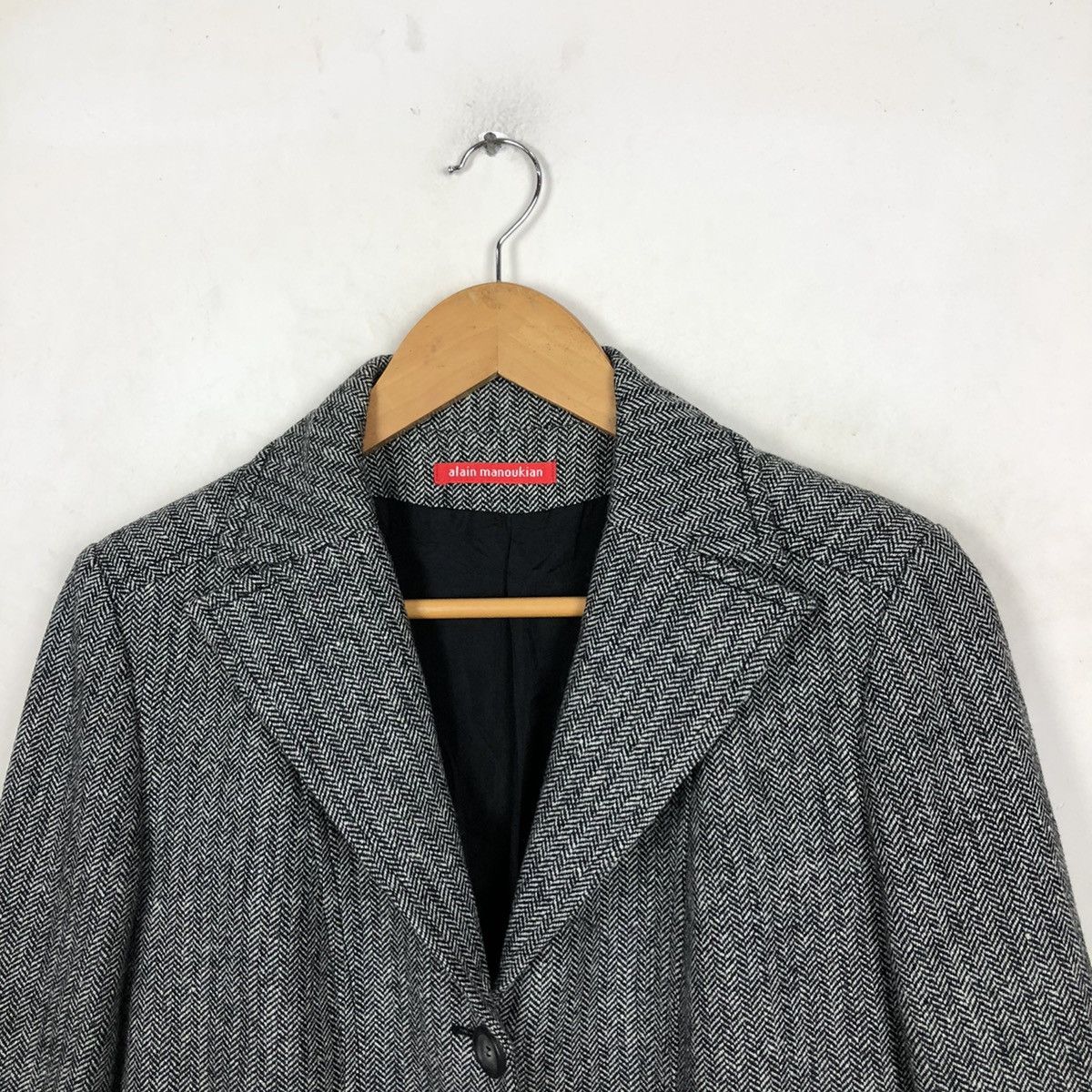 Japanese Brand ALAIN MANOUKIAN COAT Size US S / EU 44-46 / 1 - 4 Thumbnail