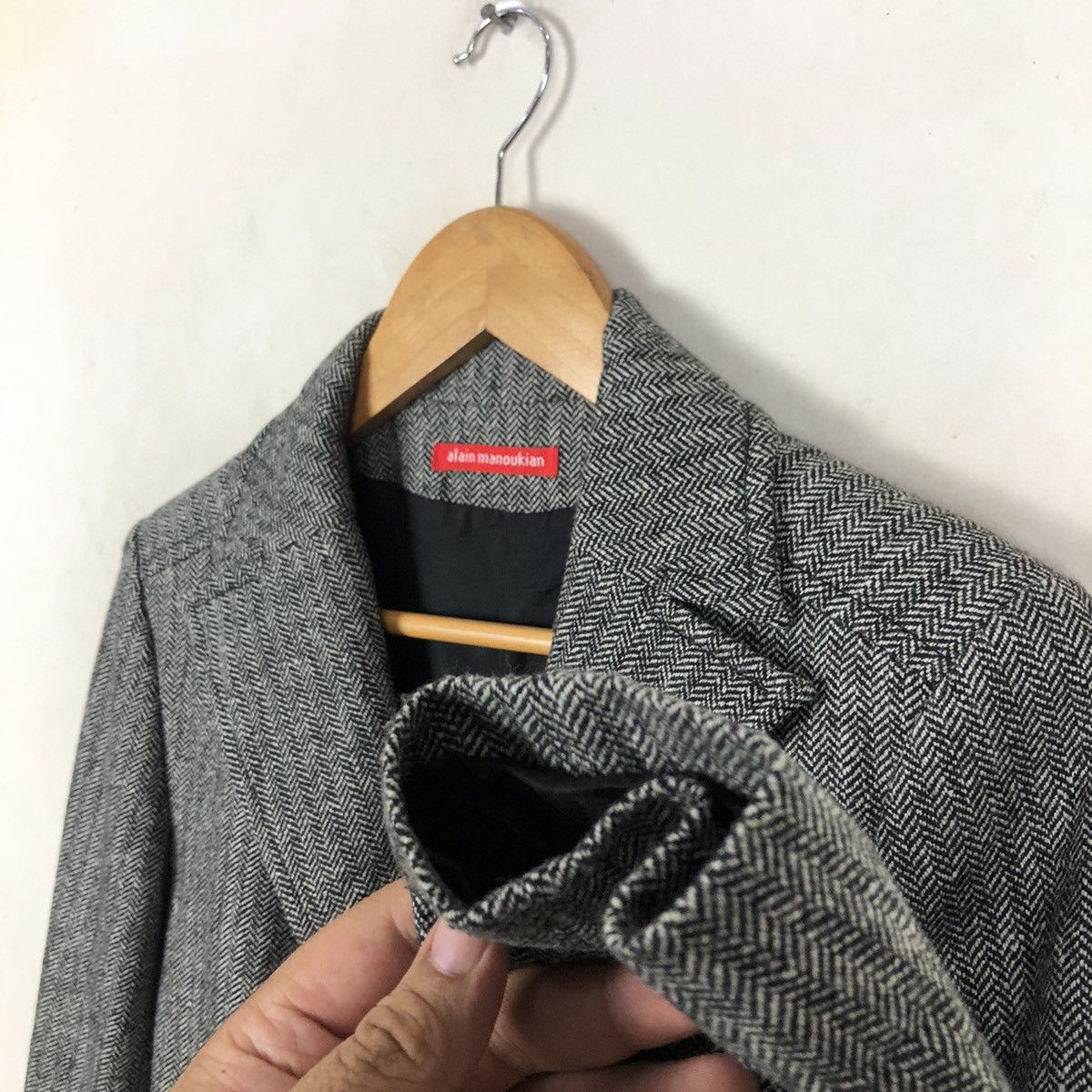 Japanese Brand ALAIN MANOUKIAN COAT Size US S / EU 44-46 / 1 - 5 Thumbnail