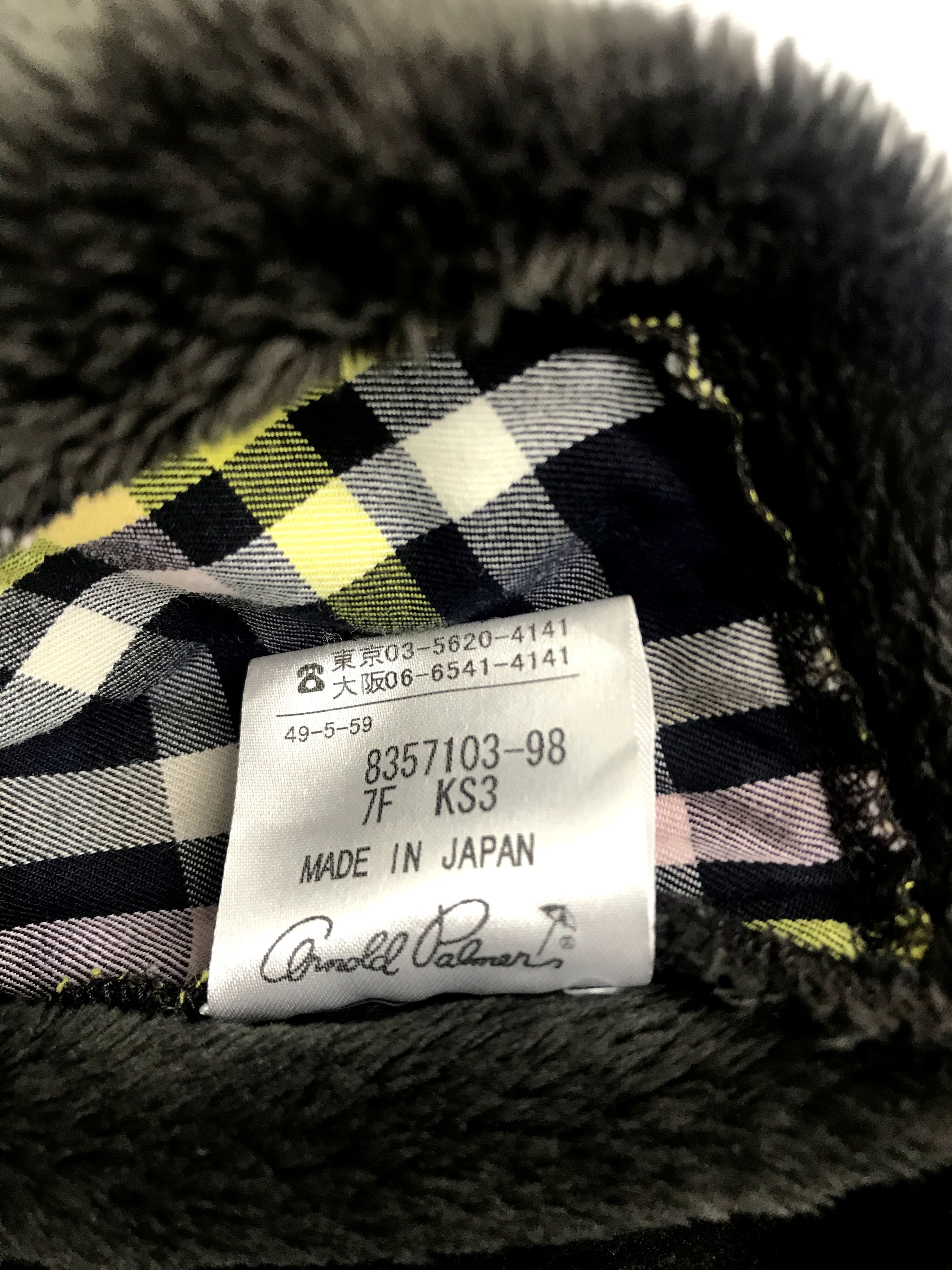 Japanese Brand Vintage Arnold Palmer Usa Origin Velvet Fleece Style Size S / US 4 / IT 40 - 6 Thumbnail