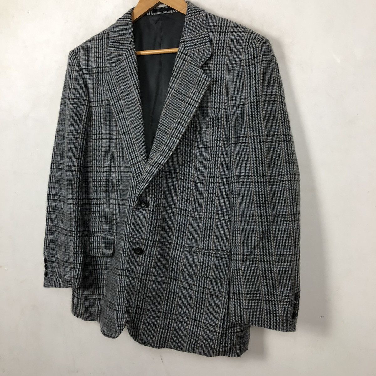 Vintage VINTAGE VALENTE VALENTINO TARTAN DESIGN CASUAL COAT Size US M / EU 48-50 / 2 - 2 Thumbnail