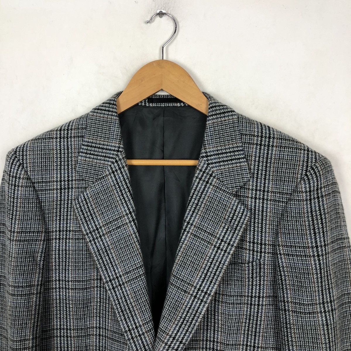 Vintage VINTAGE VALENTE VALENTINO TARTAN DESIGN CASUAL COAT Size US M / EU 48-50 / 2 - 3 Thumbnail