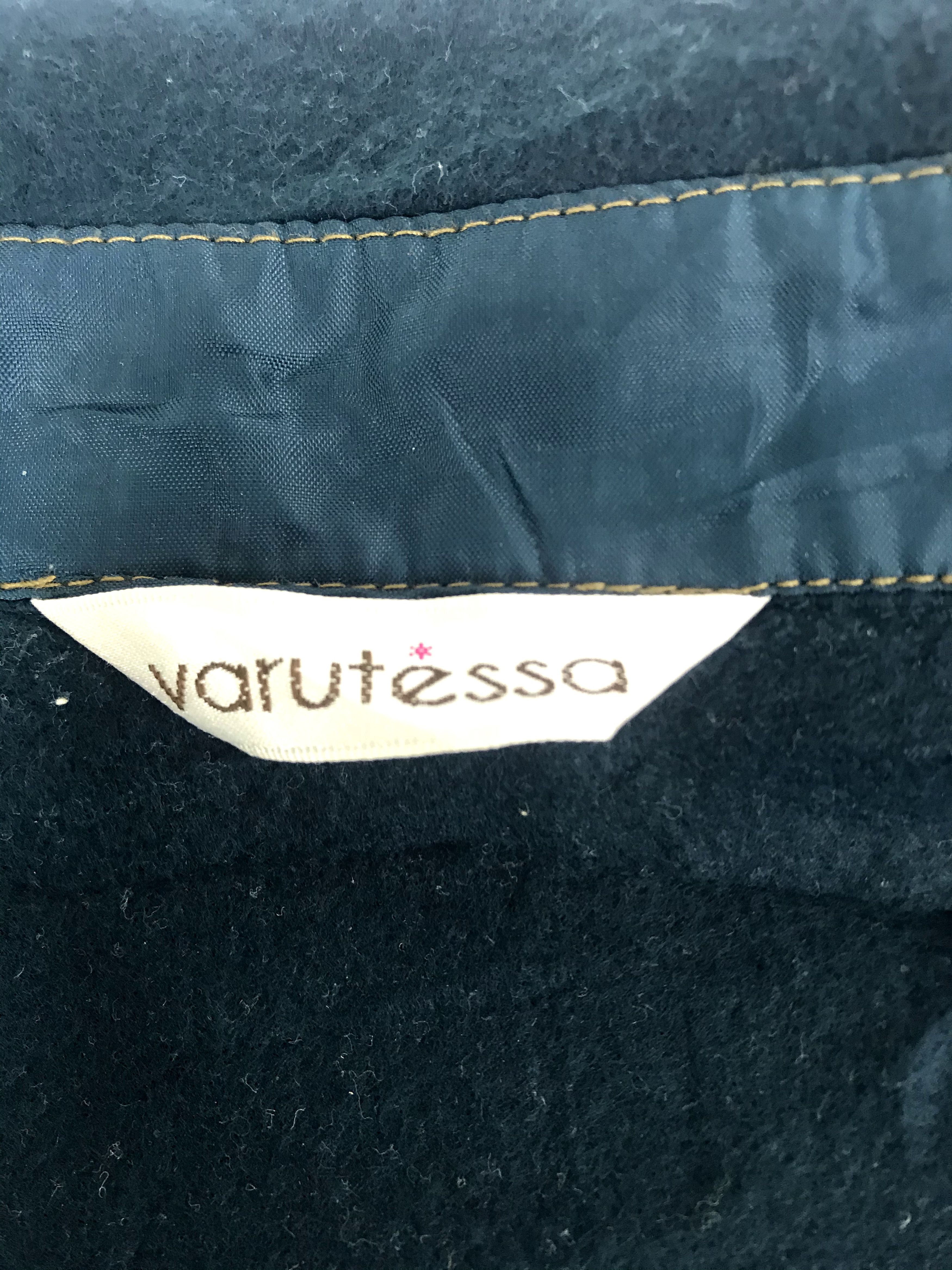 Japanese Brand Varutessa Fleece Jacket Snap Button Work Wear Size US M / EU 48-50 / 2 - 4 Thumbnail