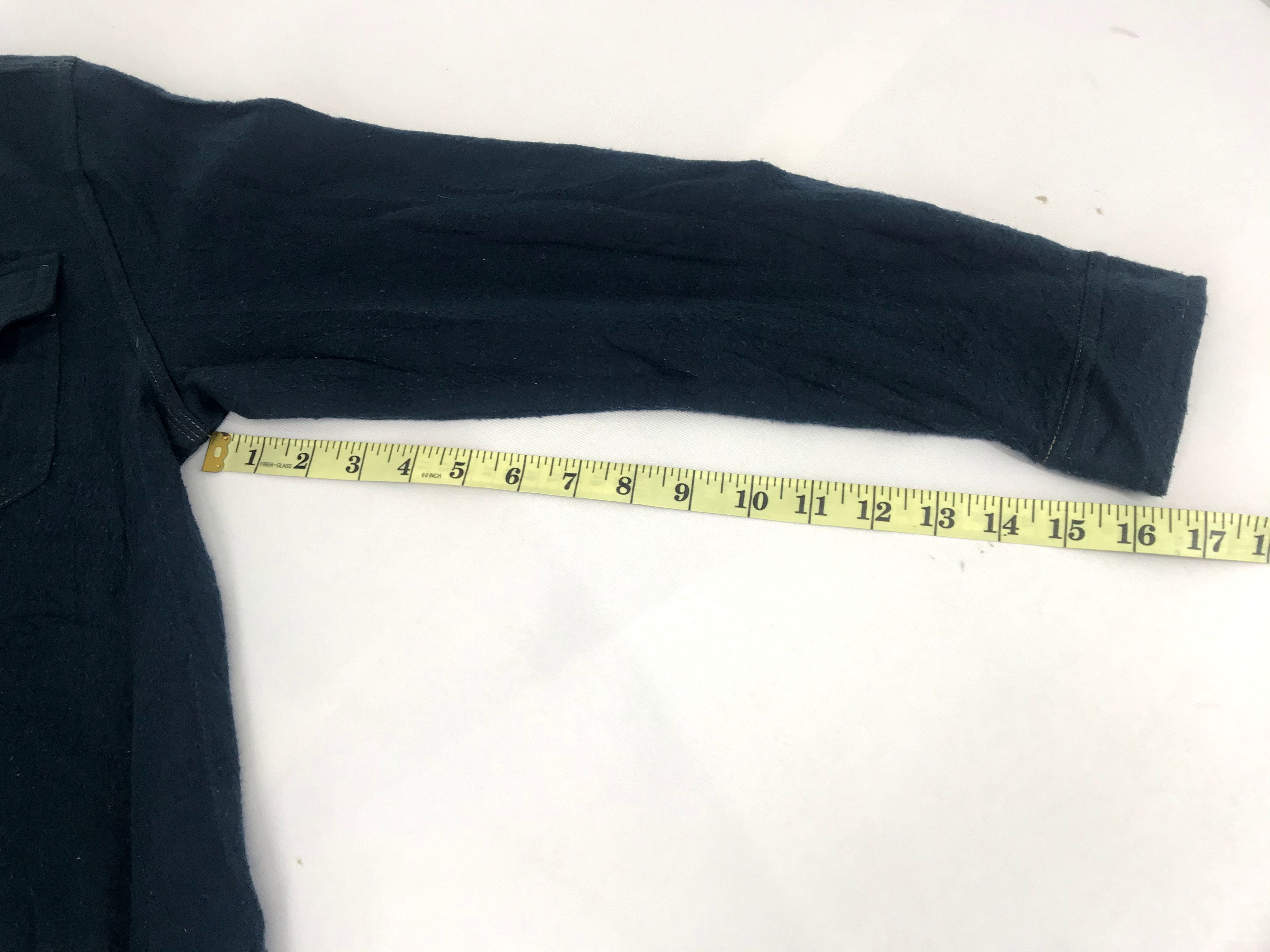 Japanese Brand Varutessa Fleece Jacket Snap Button Work Wear Size US M / EU 48-50 / 2 - 11 Thumbnail