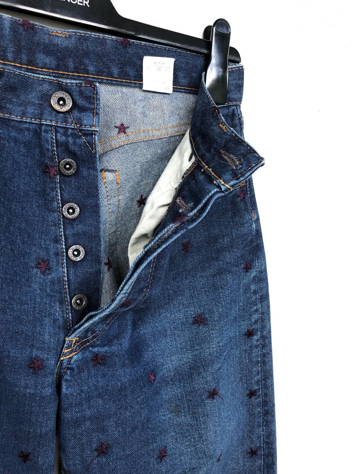 Needles Hoggs Nepenthes NY Polka Dot Straight Cut Denim Size US 30 / EU 46 - 6 Thumbnail