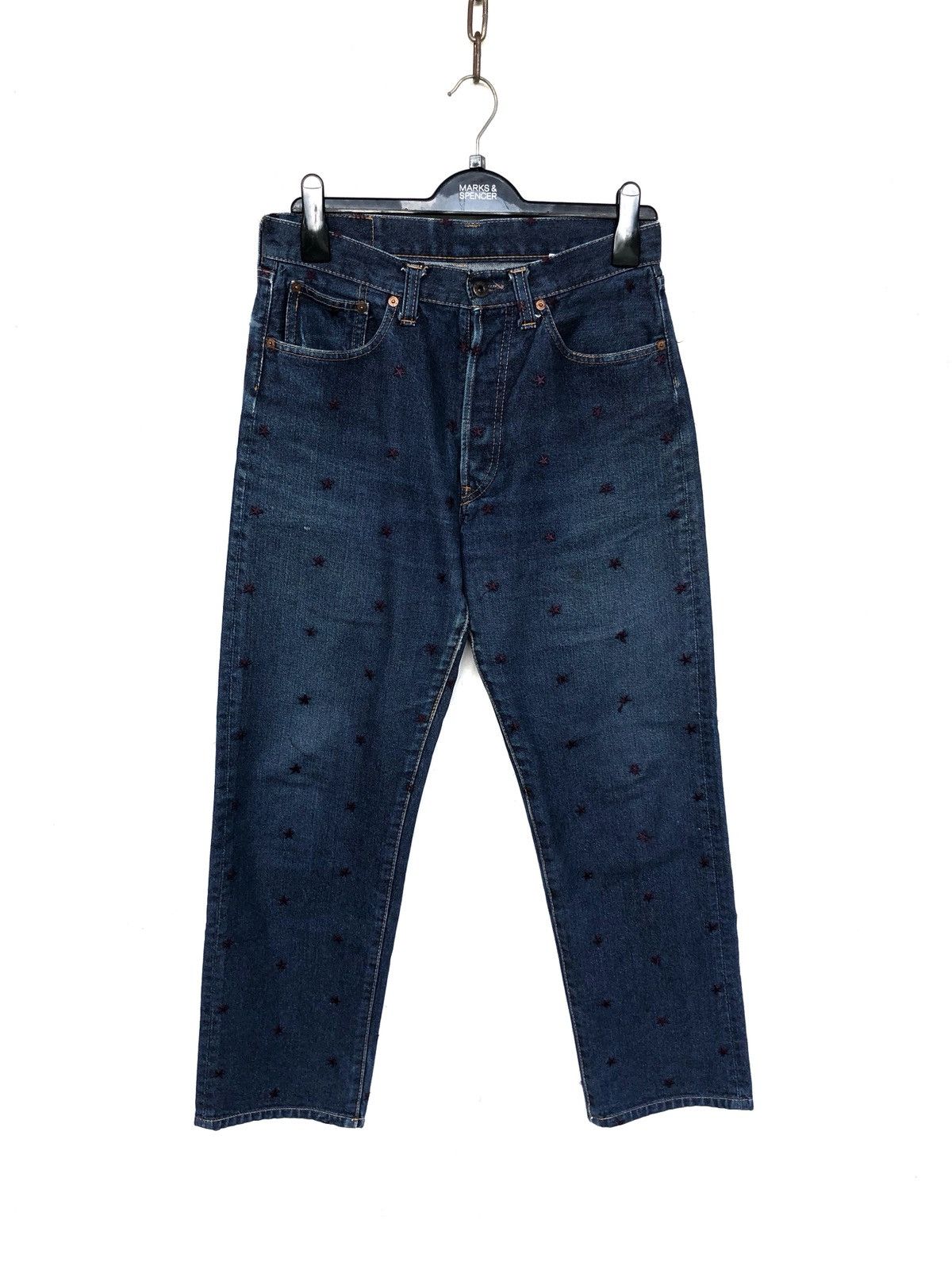 Needles Hoggs Nepenthes NY Polka Dot Straight Cut Denim Size US 30 / EU 46 - 2 Thumbnail