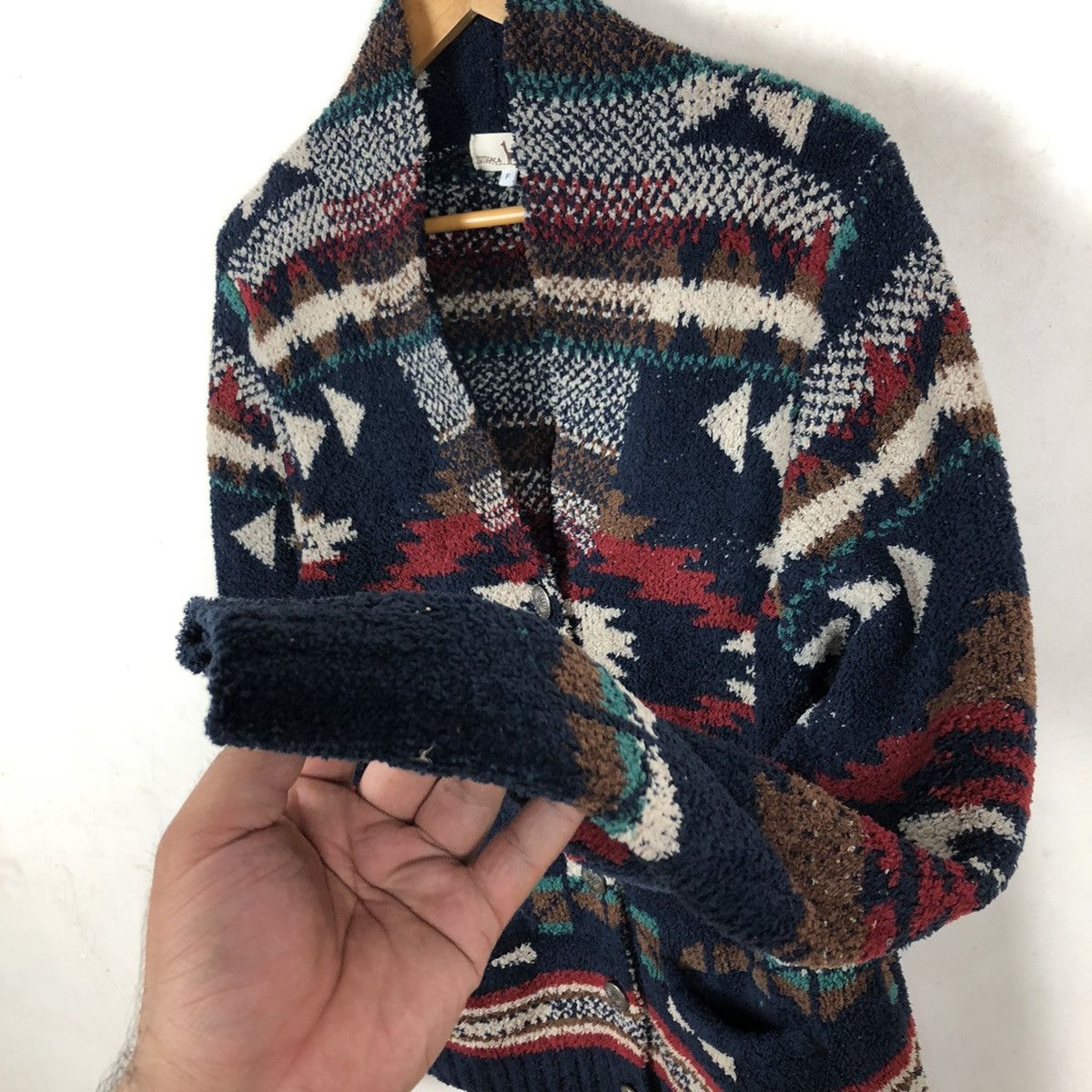 Japanese Brand NAVAJO DESIGN TITICACA CARDIGAN Size US M / EU 48-50 / 2 - 5 Thumbnail