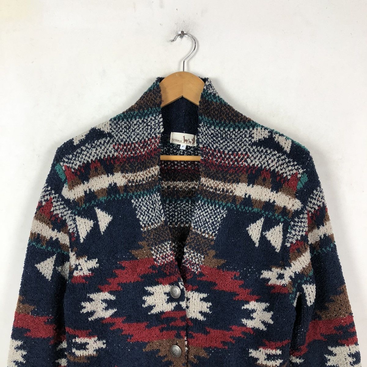 Japanese Brand NAVAJO DESIGN TITICACA CARDIGAN Size US M / EU 48-50 / 2 - 3 Thumbnail