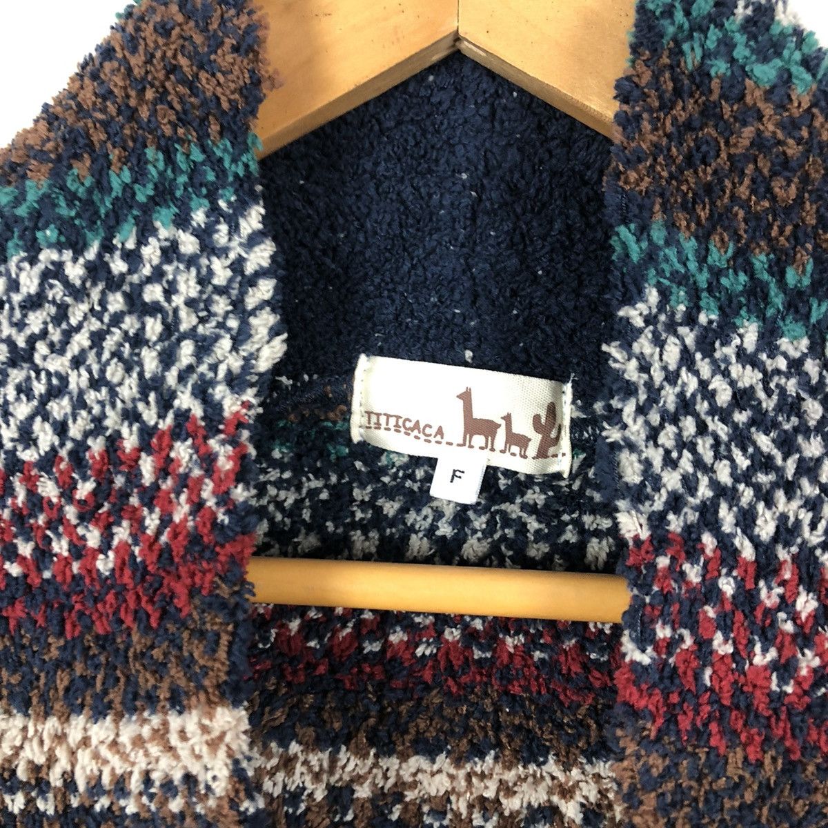 Japanese Brand NAVAJO DESIGN TITICACA CARDIGAN Size US M / EU 48-50 / 2 - 6 Thumbnail
