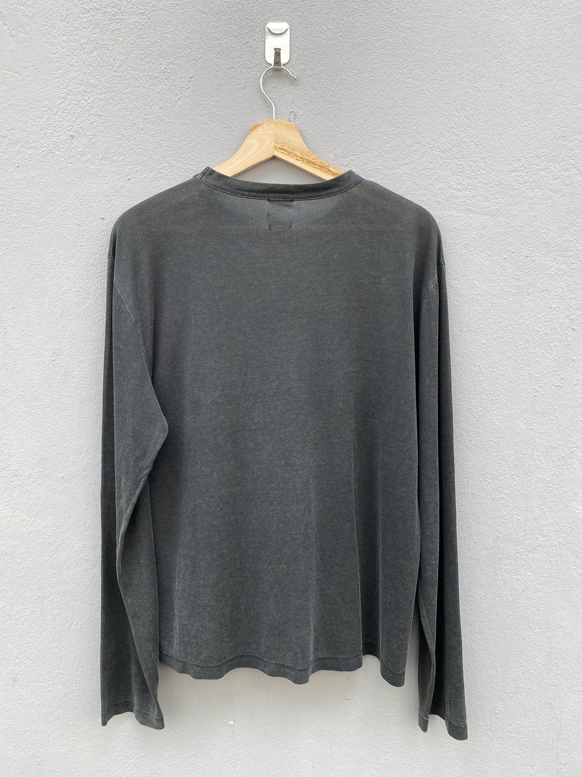 Stone Island vintage stone island denim dyed cotton longsleeve tee Size US L / EU 52-54 / 3 - 10 Thumbnail