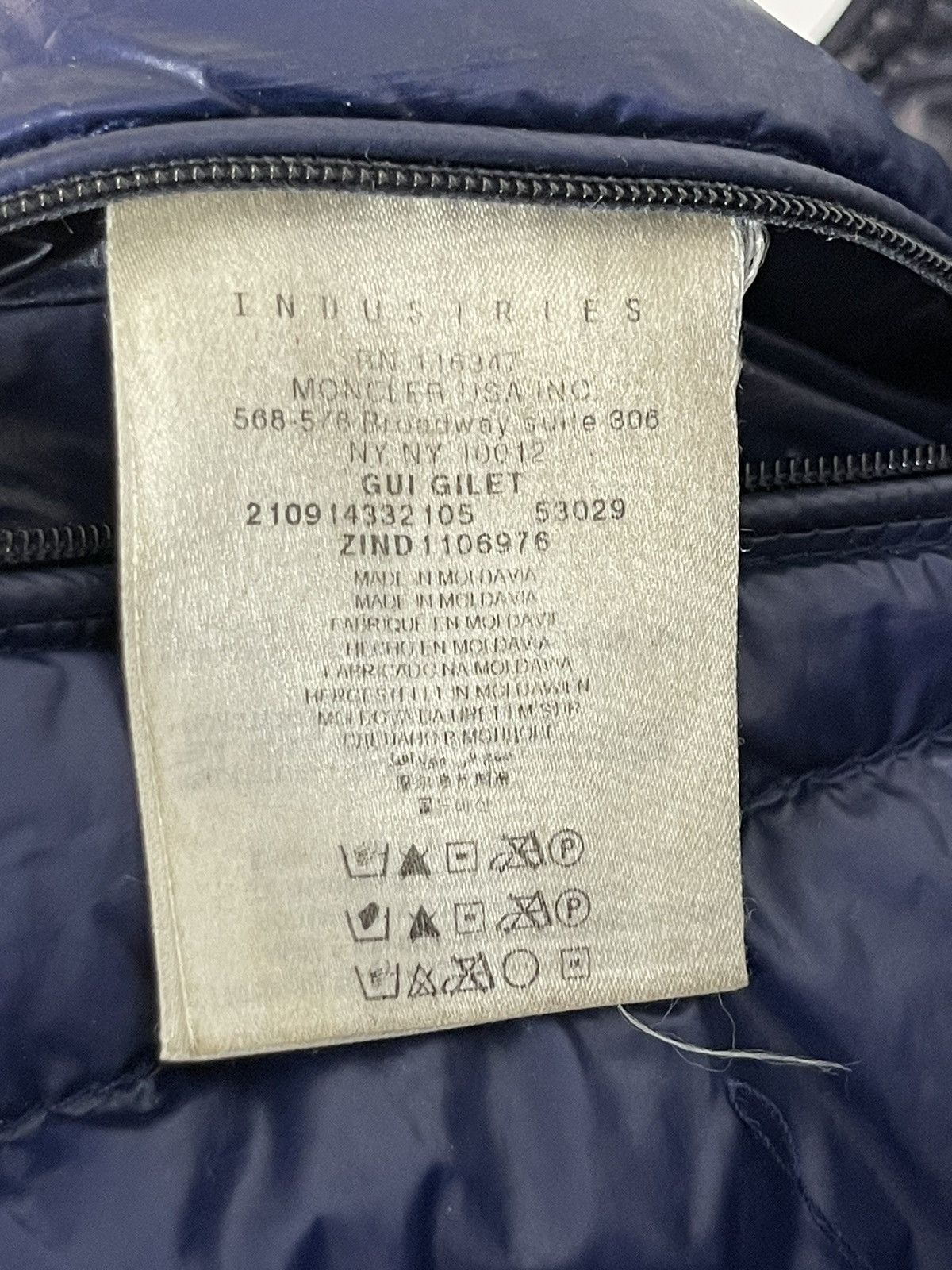 Moncler Moncler Gui Vest Size US S / EU 44-46 / 1 - 6 Thumbnail