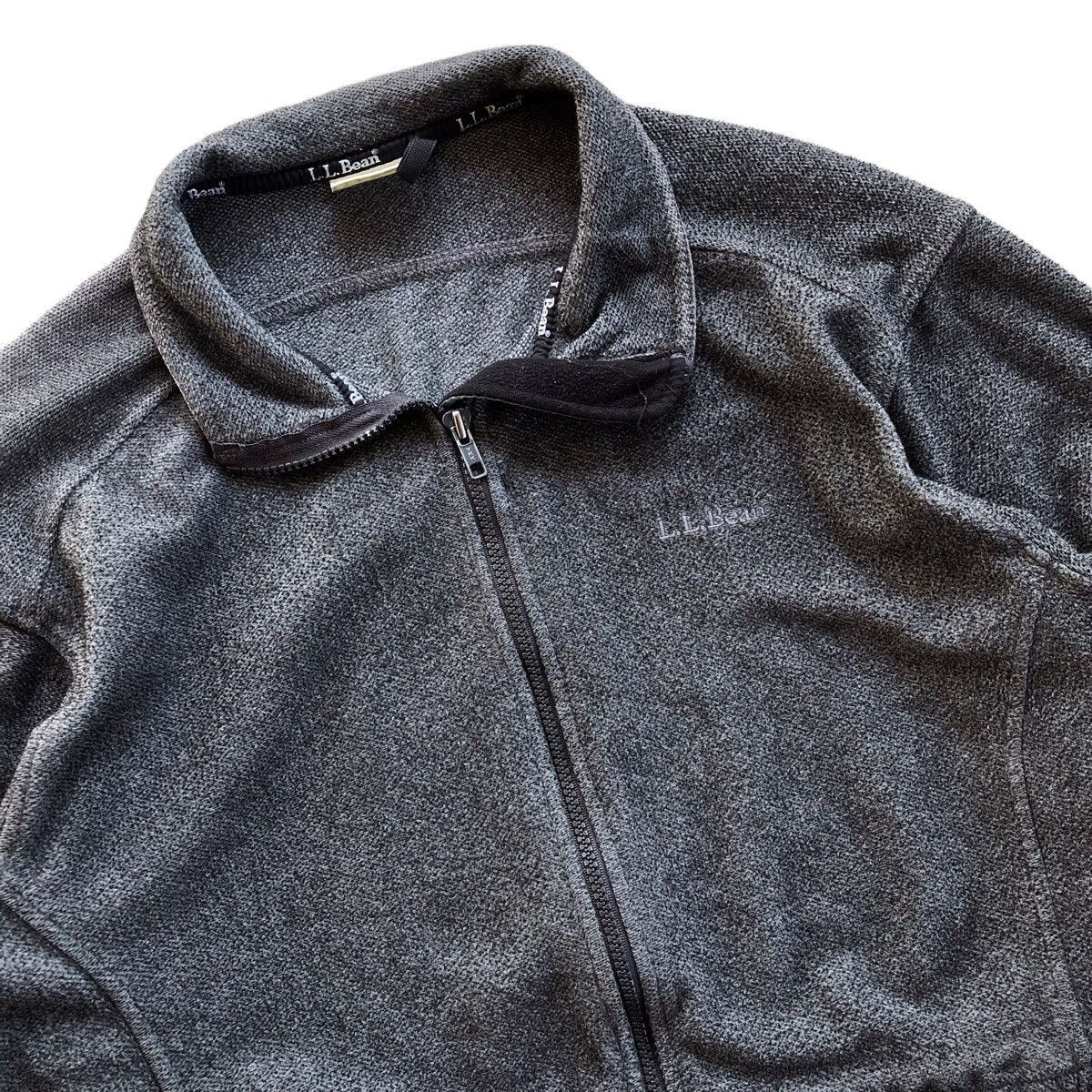 L.L. Bean LL BEAN Zipper Fleece Sweater Size US L / EU 52-54 / 3 - 3 Thumbnail