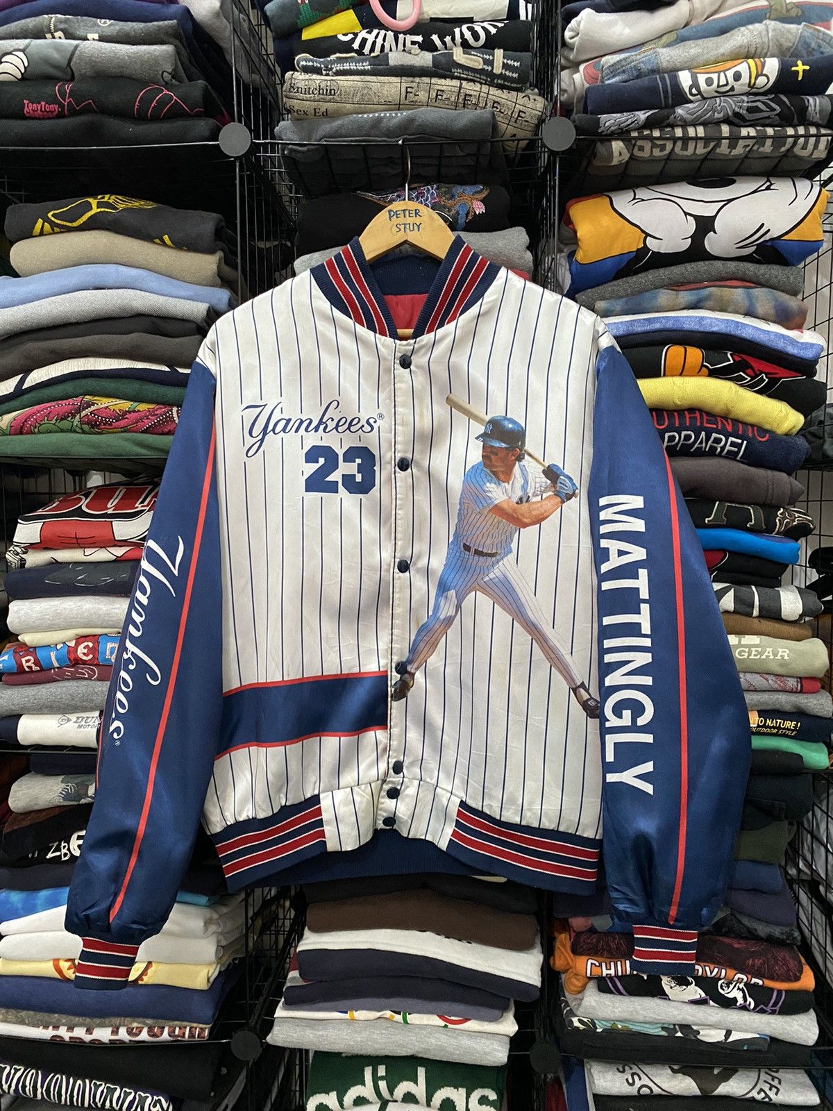 MLB Vintage 1990 The Legend NY Yankees Don Mattingly Size US L / EU 52-54 / 3 - 2 Thumbnail