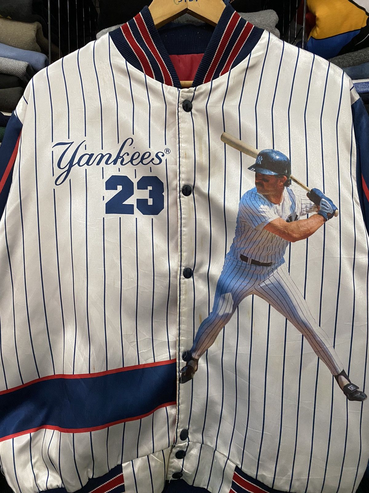 MLB Vintage 1990 The Legend NY Yankees Don Mattingly Size US L / EU 52-54 / 3 - 4 Thumbnail