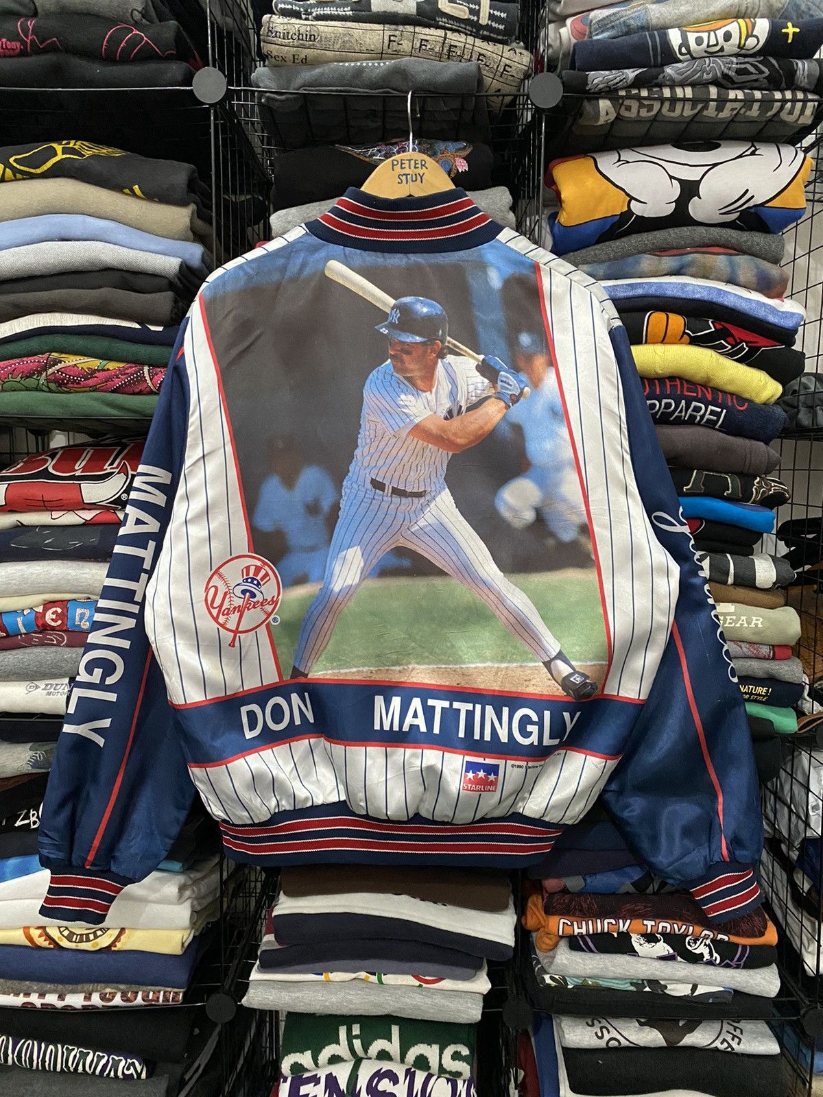 MLB Vintage 1990 The Legend NY Yankees Don Mattingly Size US L / EU 52-54 / 3 - 7 Thumbnail