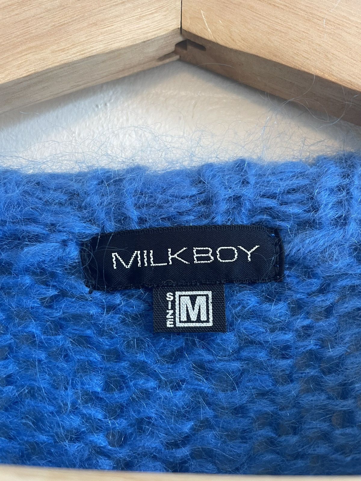 Japanese Brand Milkboy Loose Knit Mohair Sweater Size US M / EU 48-50 / 2 - 3 Thumbnail
