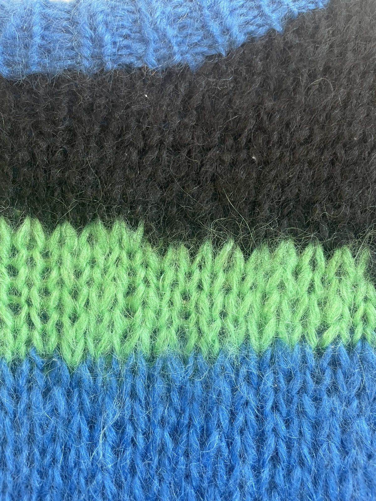 Japanese Brand Milkboy Loose Knit Mohair Sweater Size US M / EU 48-50 / 2 - 2 Thumbnail