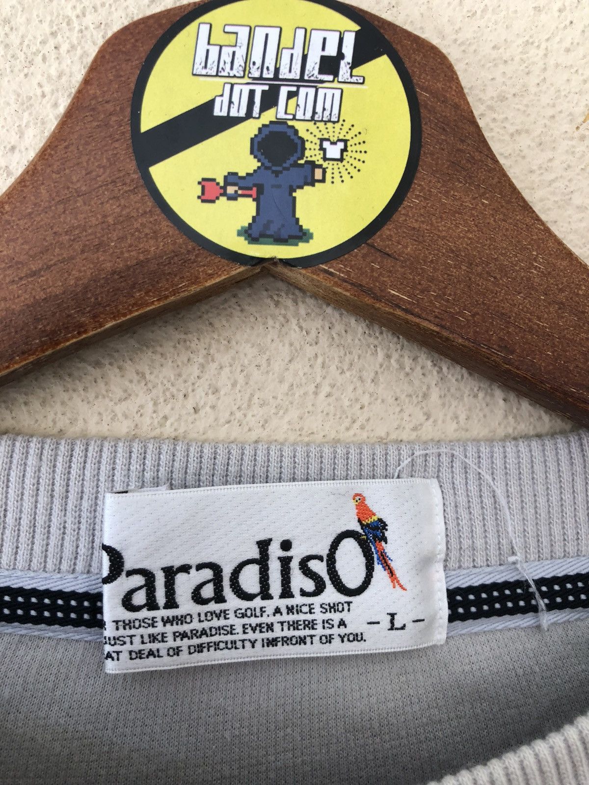 Japanese Brand × Paradise × Vintage Vintage Paradiso Big Logos Sweatshirt Size US L / EU 52-54 / 3 - 8 Thumbnail