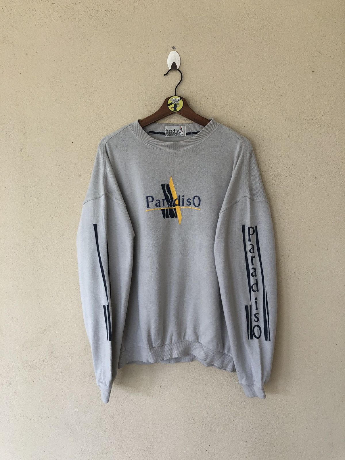 Japanese Brand × Paradise × Vintage Vintage Paradiso Big Logos Sweatshirt Size US L / EU 52-54 / 3 - 1 Thumbnail