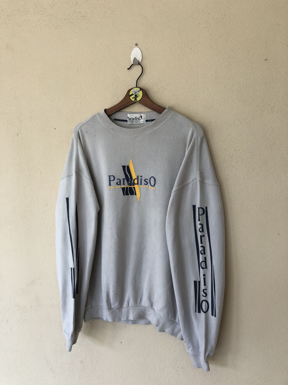 Japanese Brand × Paradise × Vintage Vintage Paradiso Big Logos Sweatshirt Size US L / EU 52-54 / 3 - 2 Thumbnail