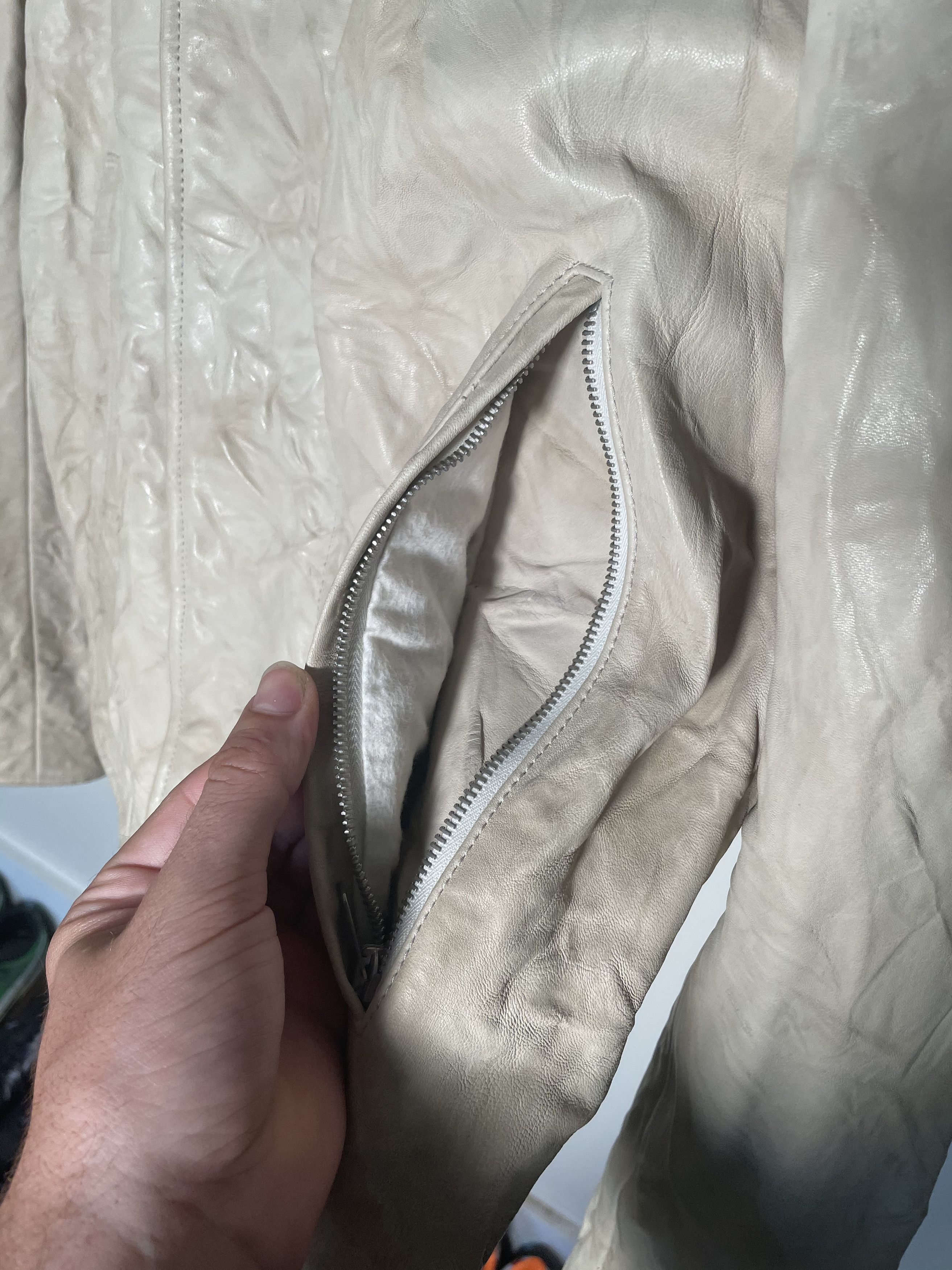 Helmut Lang FW08 SAMPLE Carol Christian Poell Style Sheepskin Jacket Size US S / EU 44-46 / 1 - 7 Thumbnail