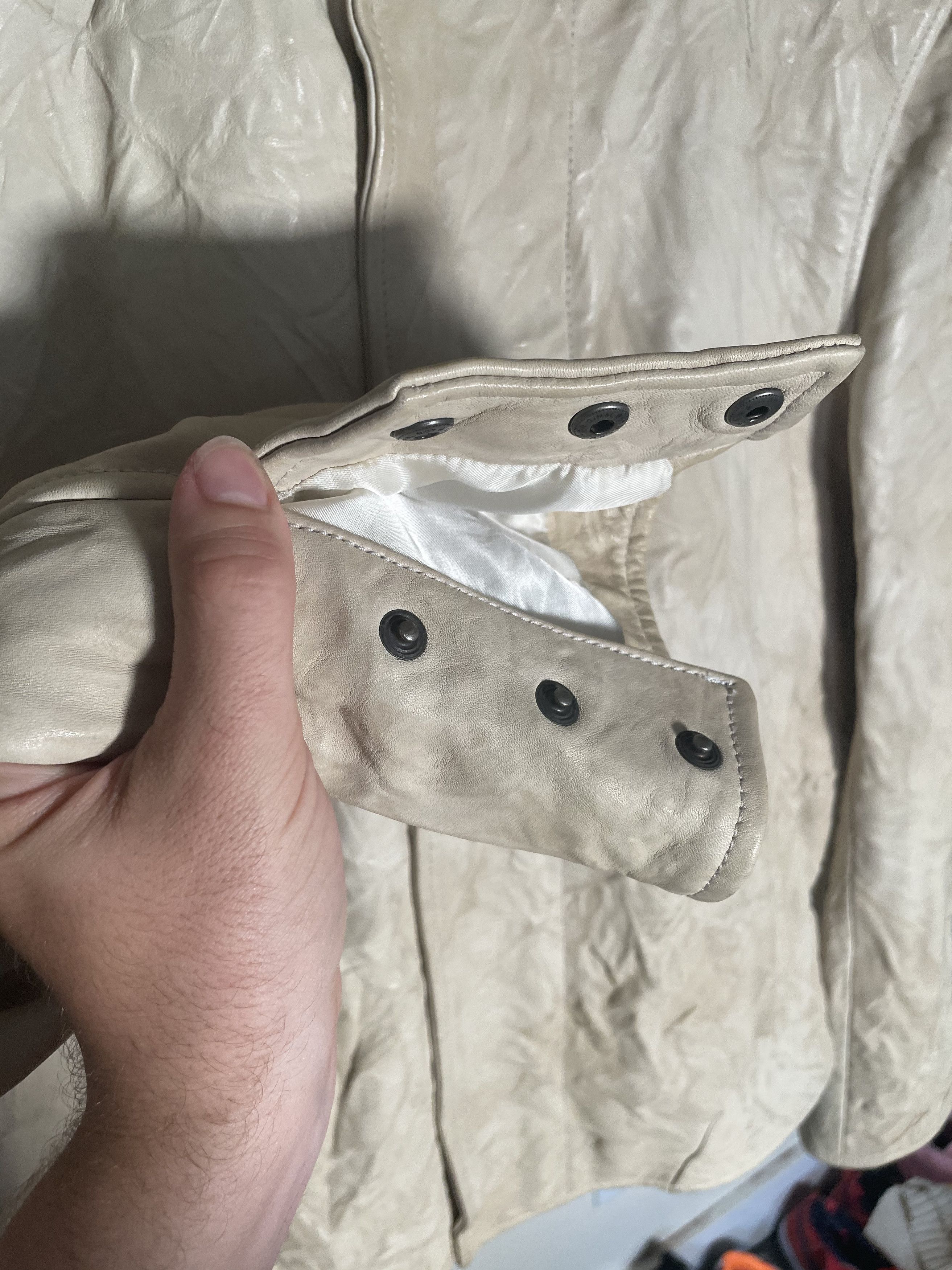Helmut Lang FW08 SAMPLE Carol Christian Poell Style Sheepskin Jacket Size US S / EU 44-46 / 1 - 5 Thumbnail