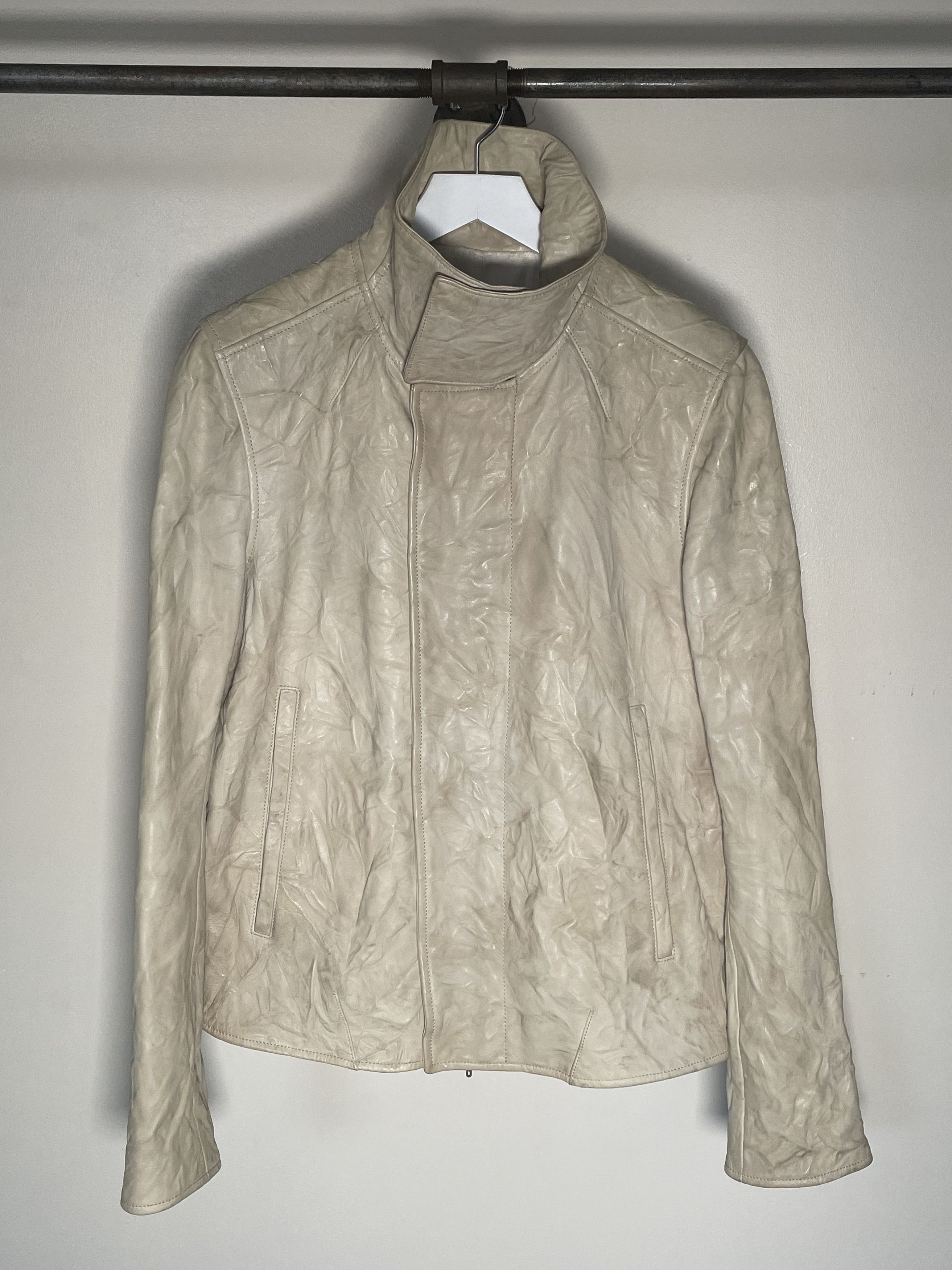 Helmut Lang FW08 SAMPLE Carol Christian Poell Style Sheepskin Jacket Size US S / EU 44-46 / 1 - 1 Thumbnail