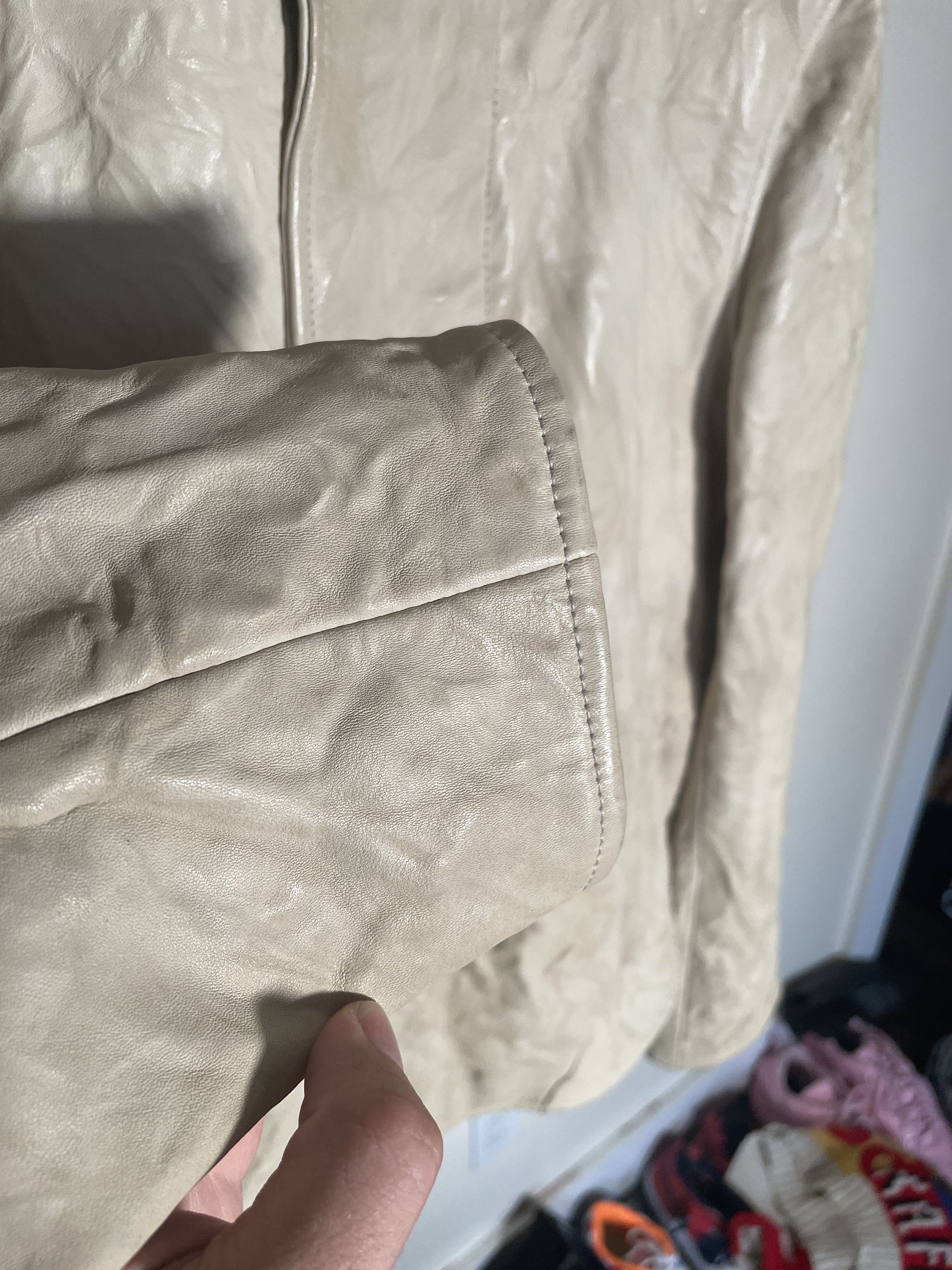 Helmut Lang FW08 SAMPLE Carol Christian Poell Style Sheepskin Jacket Size US S / EU 44-46 / 1 - 3 Thumbnail