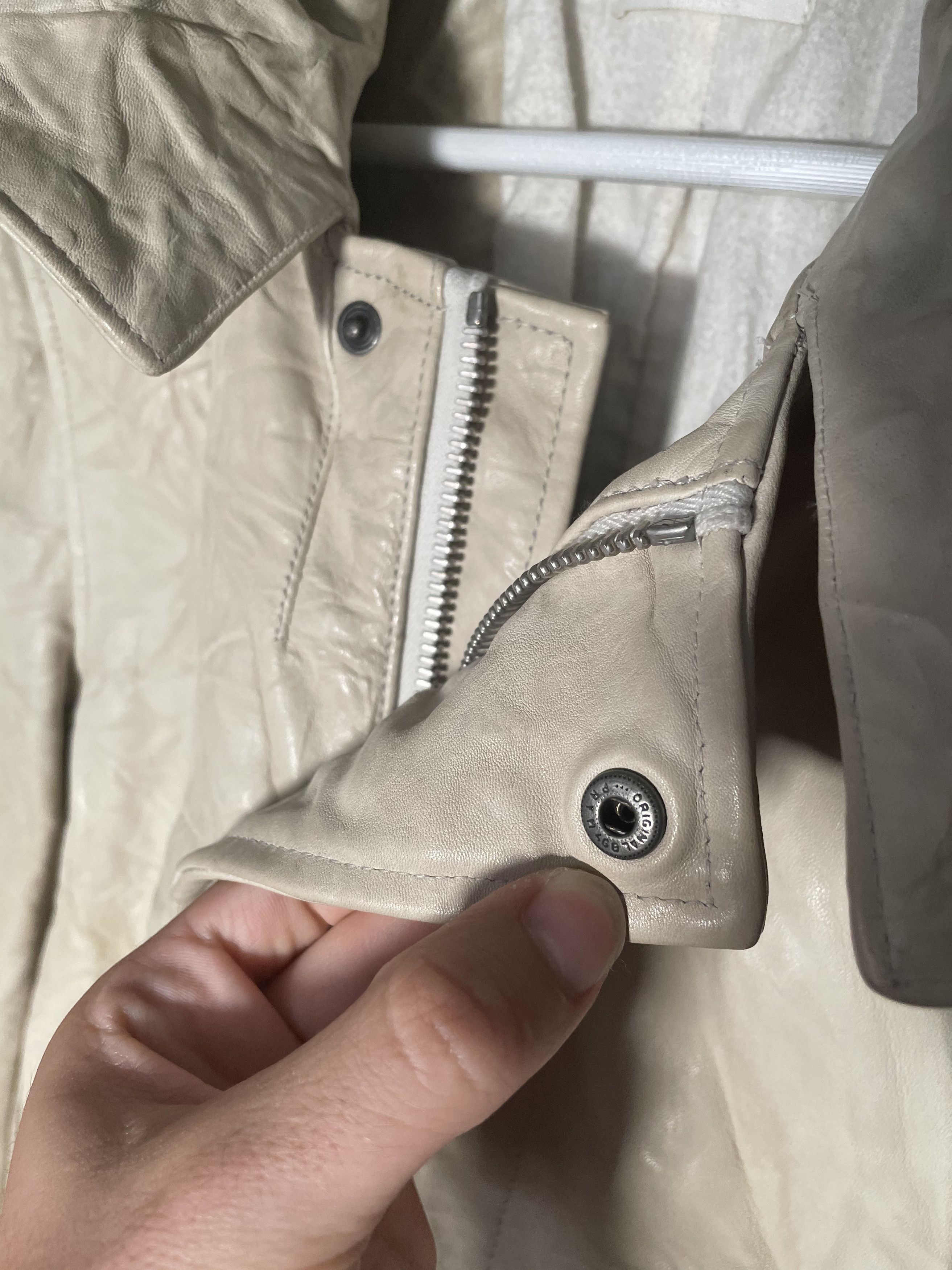 Helmut Lang FW08 SAMPLE Carol Christian Poell Style Sheepskin Jacket Size US S / EU 44-46 / 1 - 9 Thumbnail