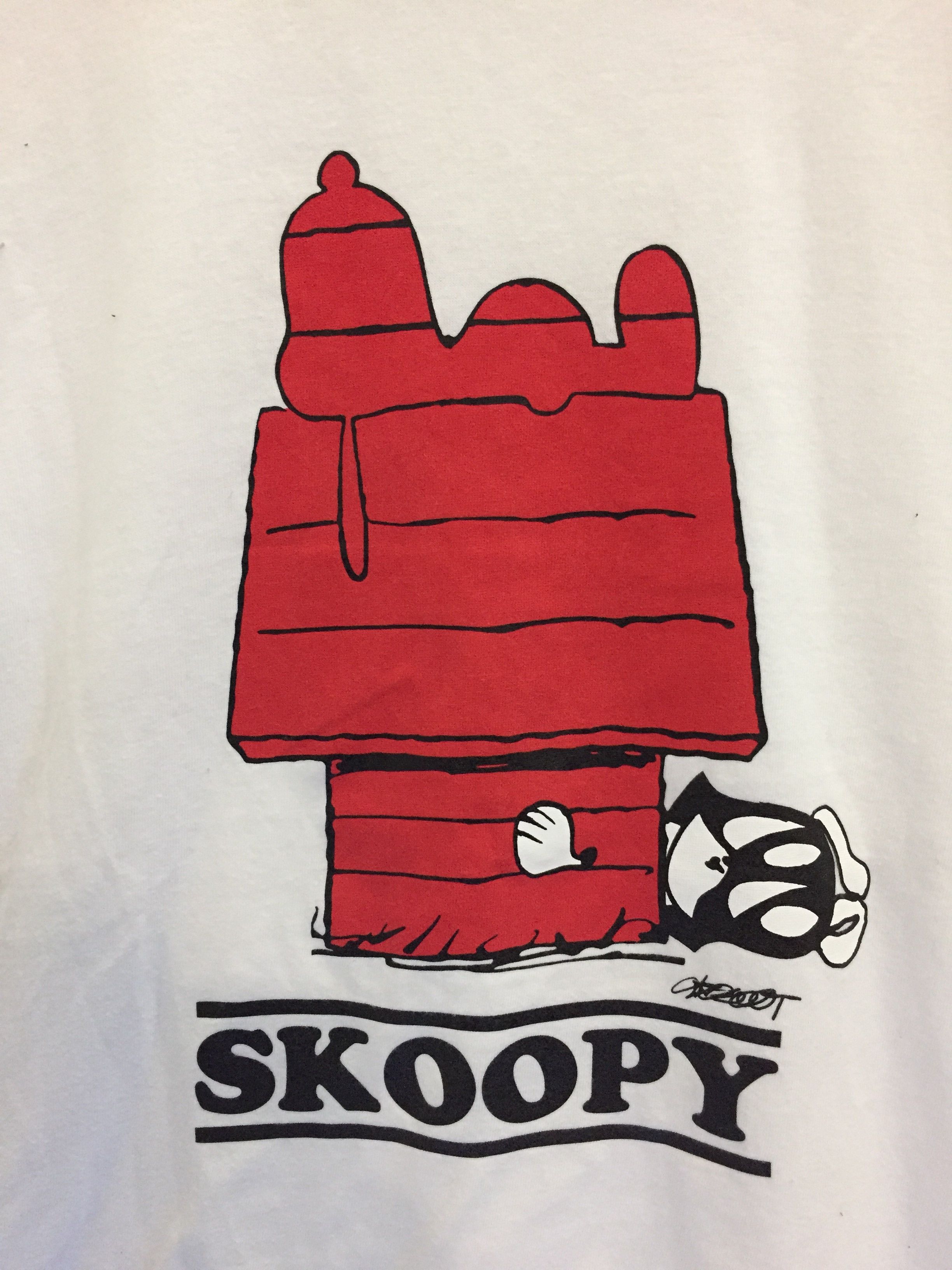 Skoloct Skoloct Skoopy x snoopy tee printing in BBC west inc Size US XL / EU 56 / 4 - 5 Thumbnail